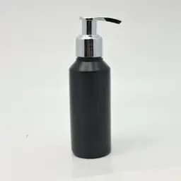 100ml-340ml HDPE Black Bottle - Gold Pump