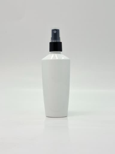 100ml Dr Rassell Bottle White - Black Spray