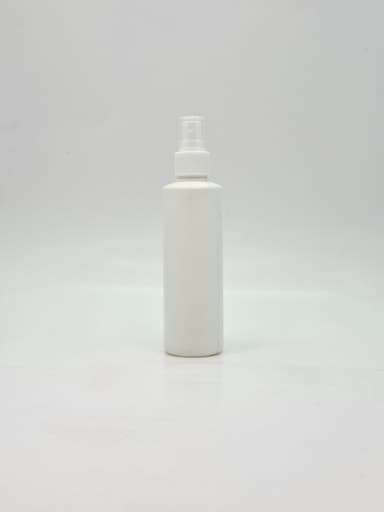 200ml HDPE Bottle White - 24mm White Spray