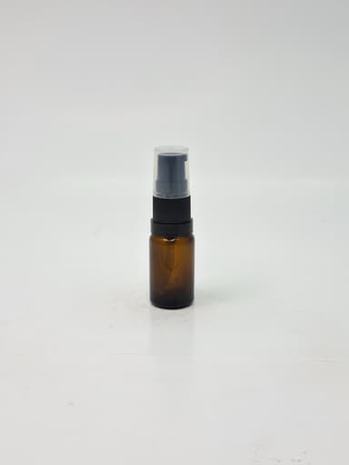 10ml Amber Glass Bottle - BlackPump