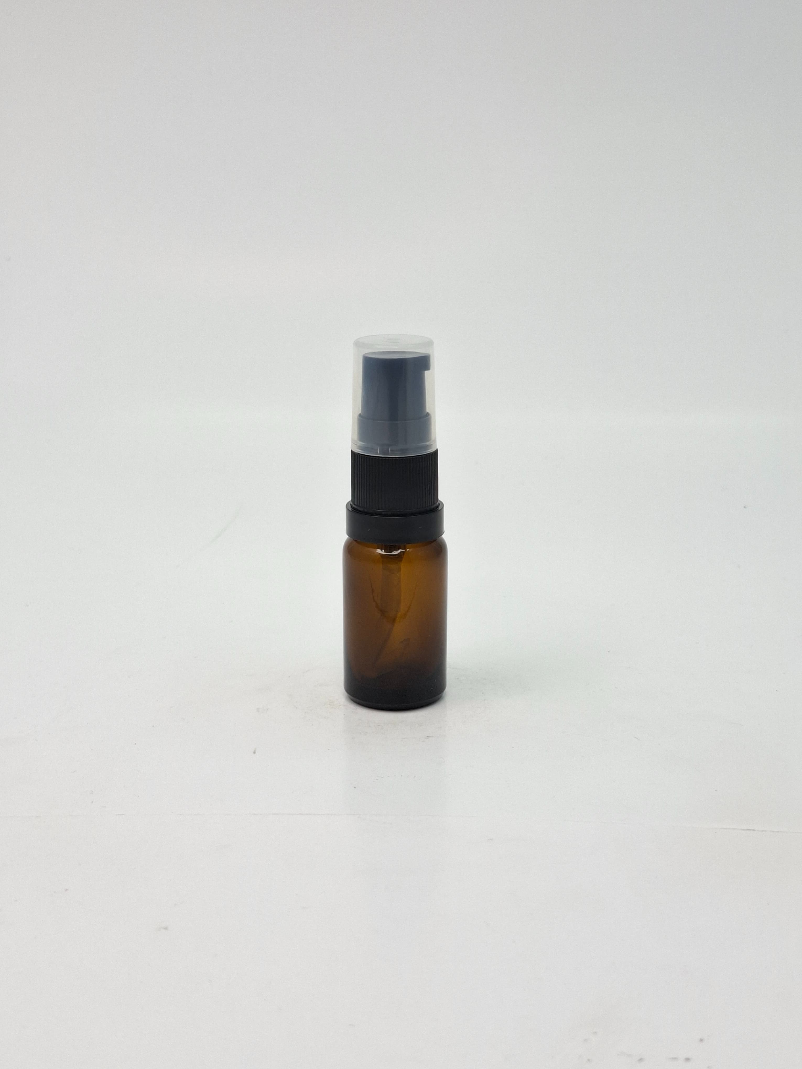 Main image of 10ml Amber Glass Bottle - BlackPump
