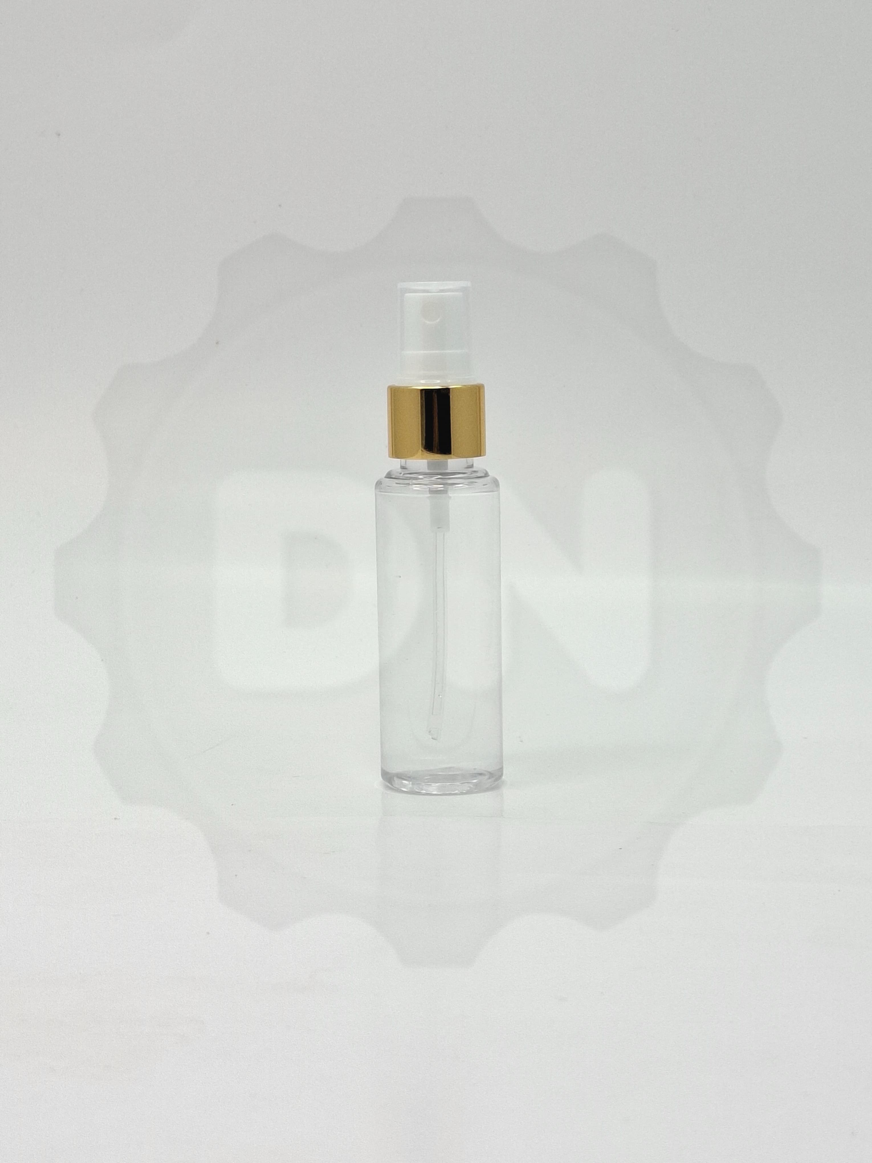 Main image of 50ml Round Bottle - Gold Spray 