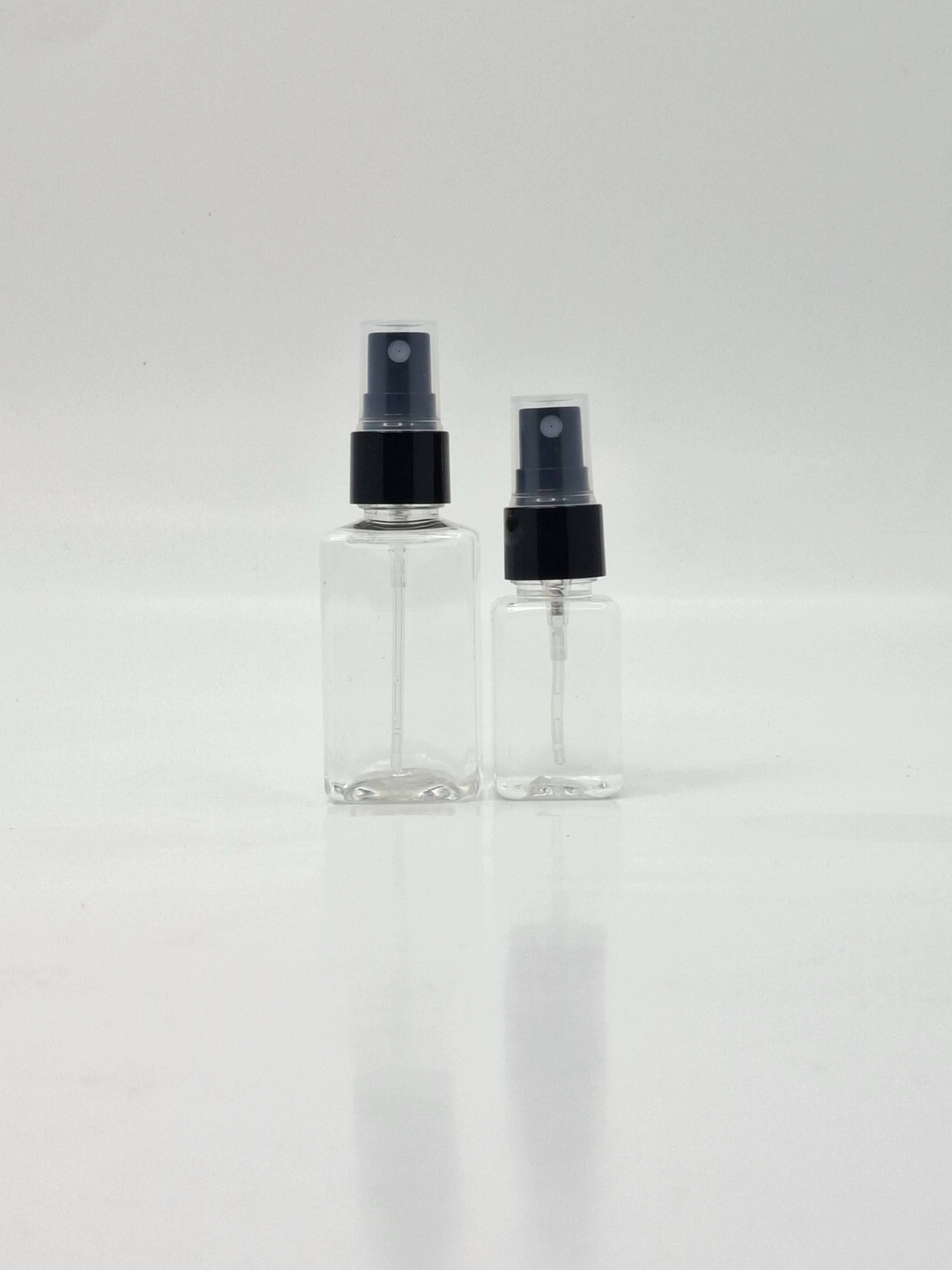 Main image of 30ml-50ml Square Bottle - Black Spray