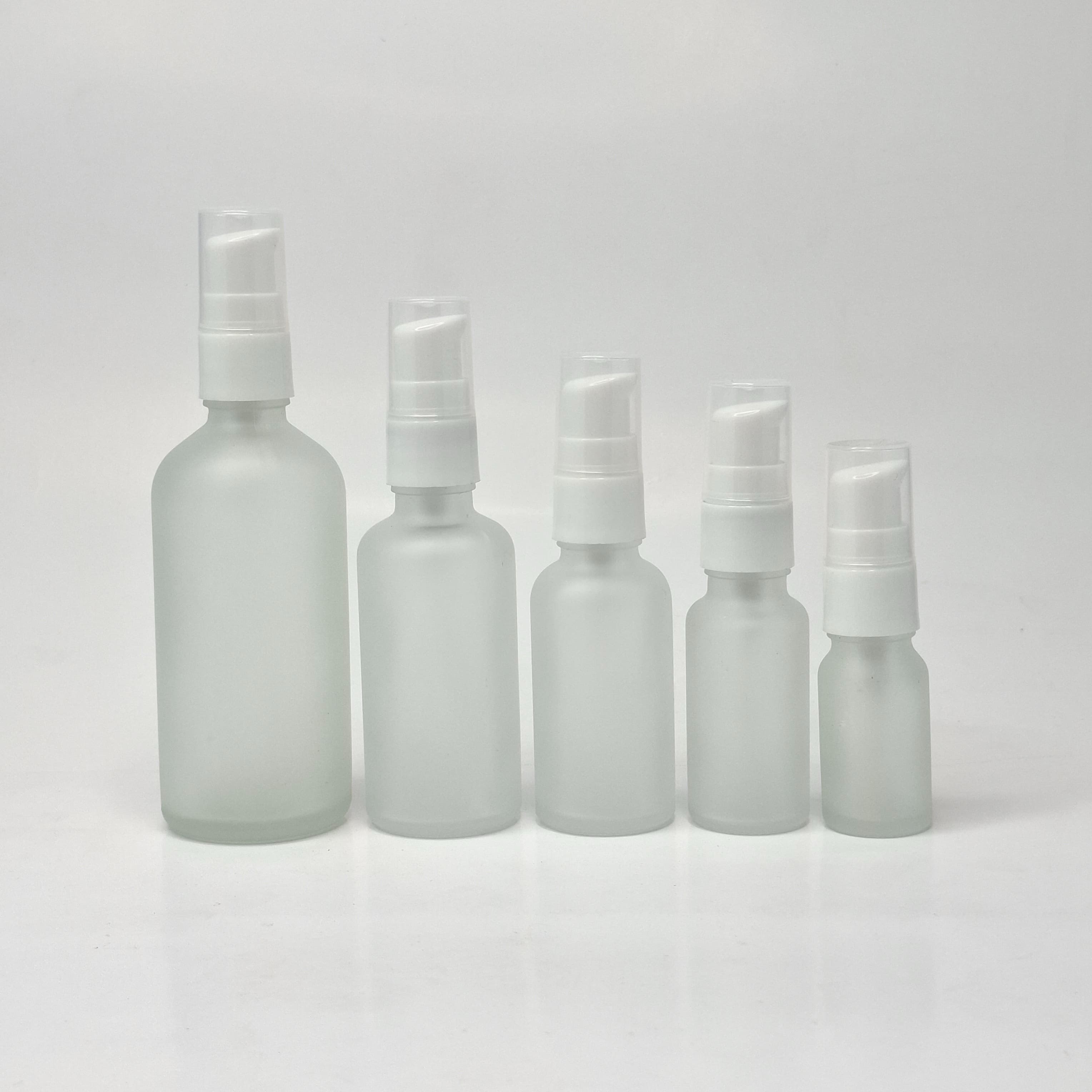 Thumbnail 2 of 20ml Frosted Serum Bottle - White Pump