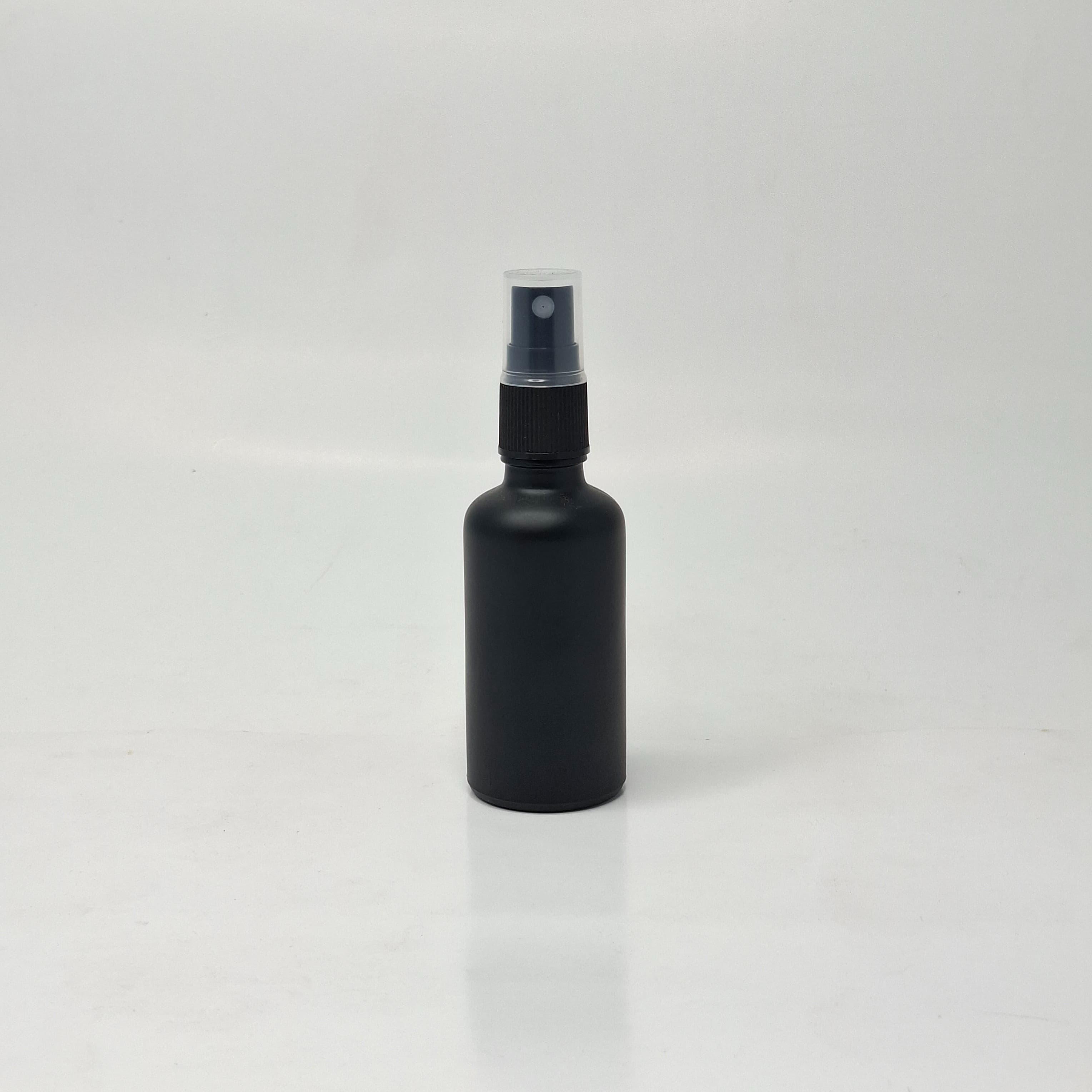 Main image of 50ml Black Glass Bottle - Black Spray 