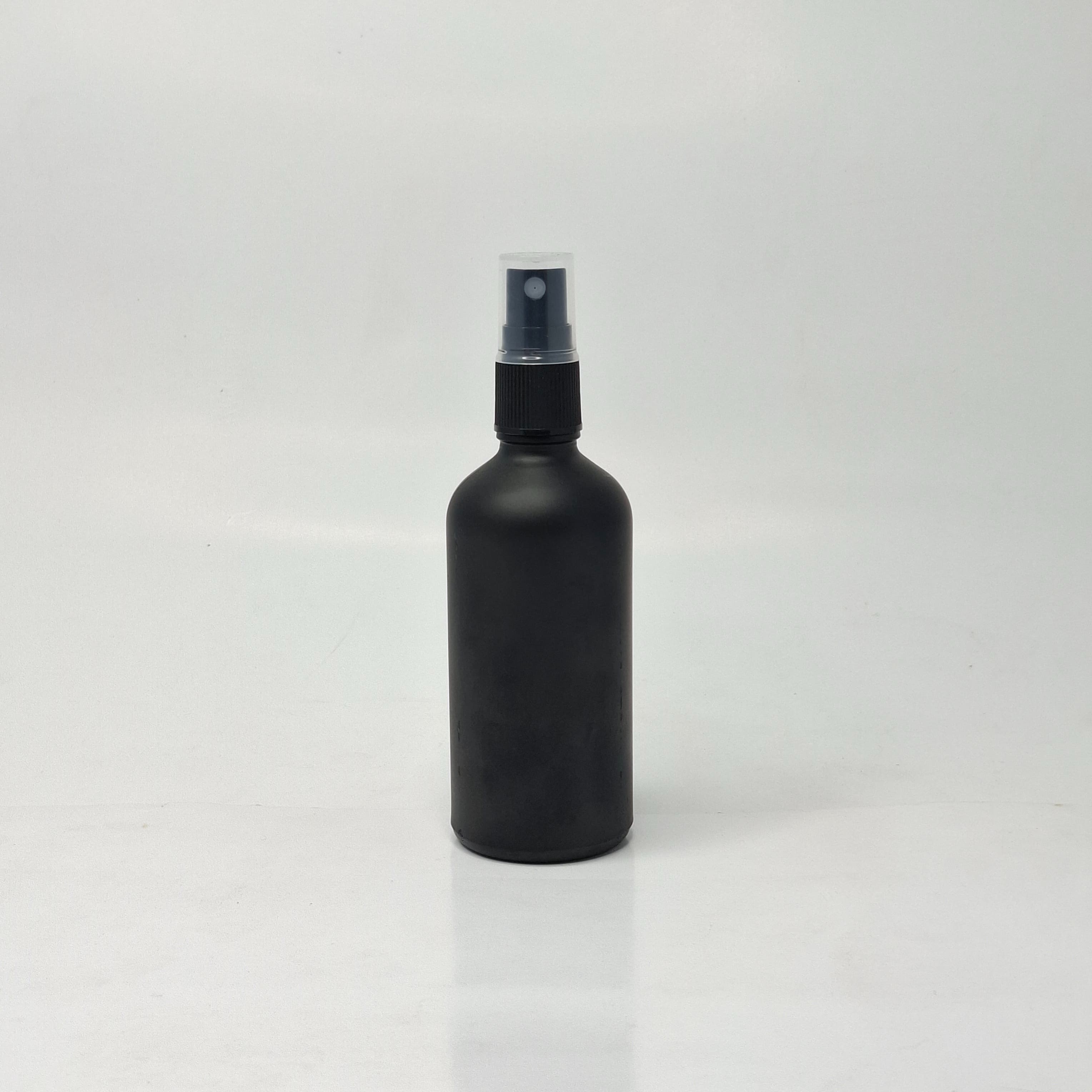 Main image of 100ml Black Glass Bottle - Black Spray