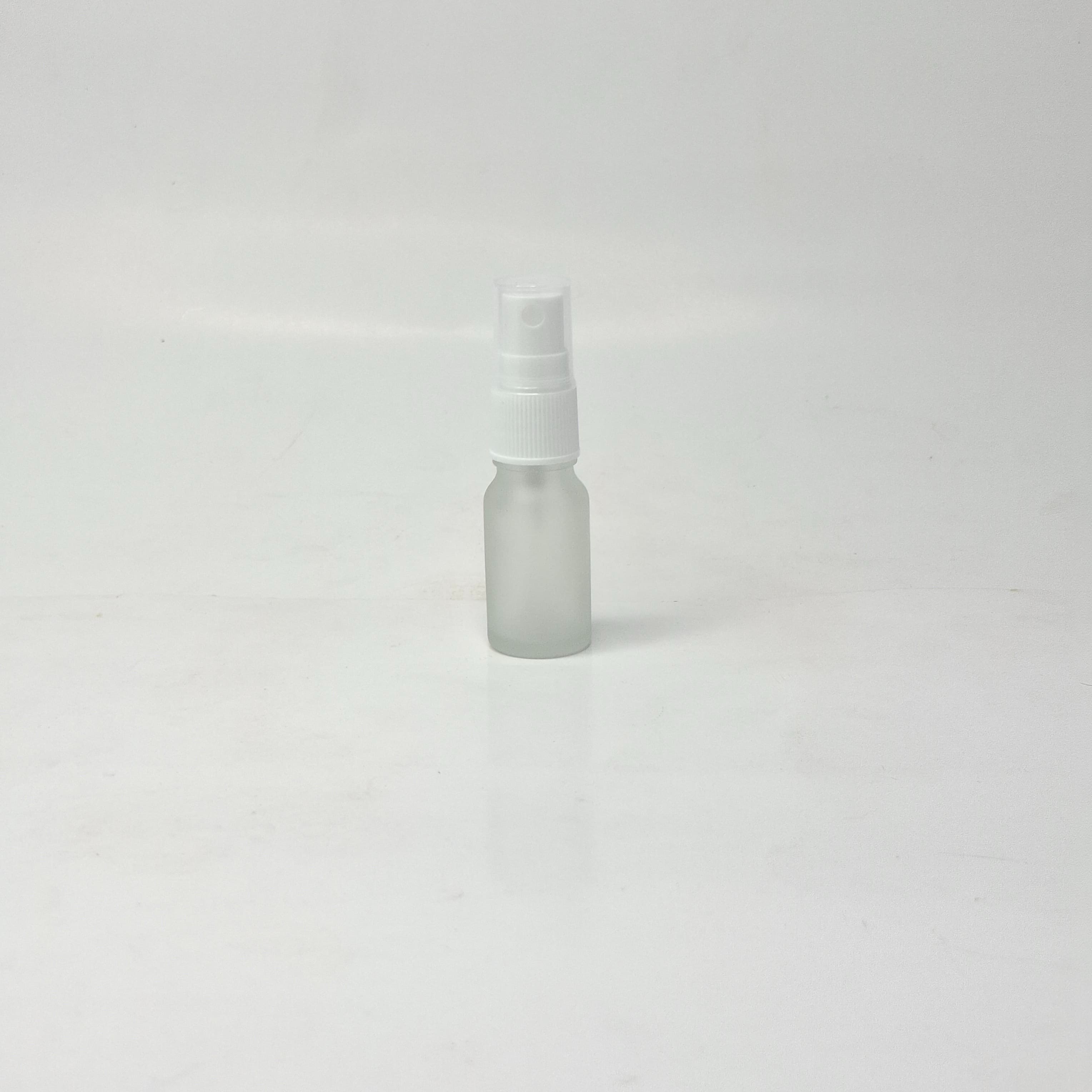 Main image of 10ml Frosted Glass Bottle - Black Spray 