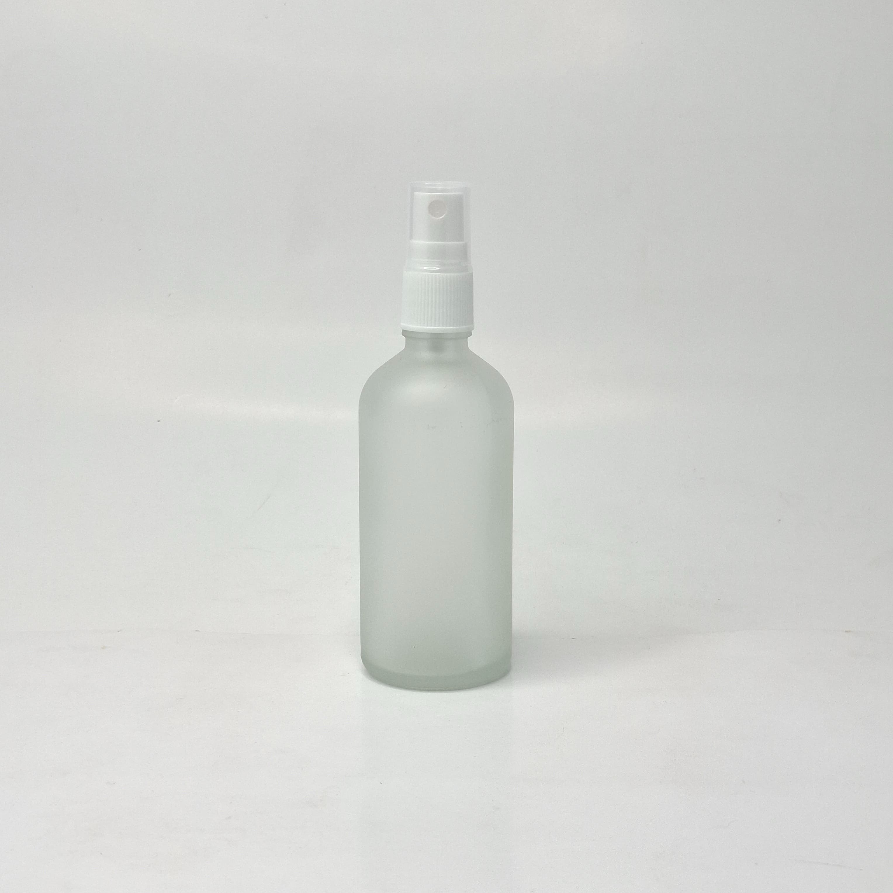 Main image of 100ml Frosted Glass Bottle - White Spray