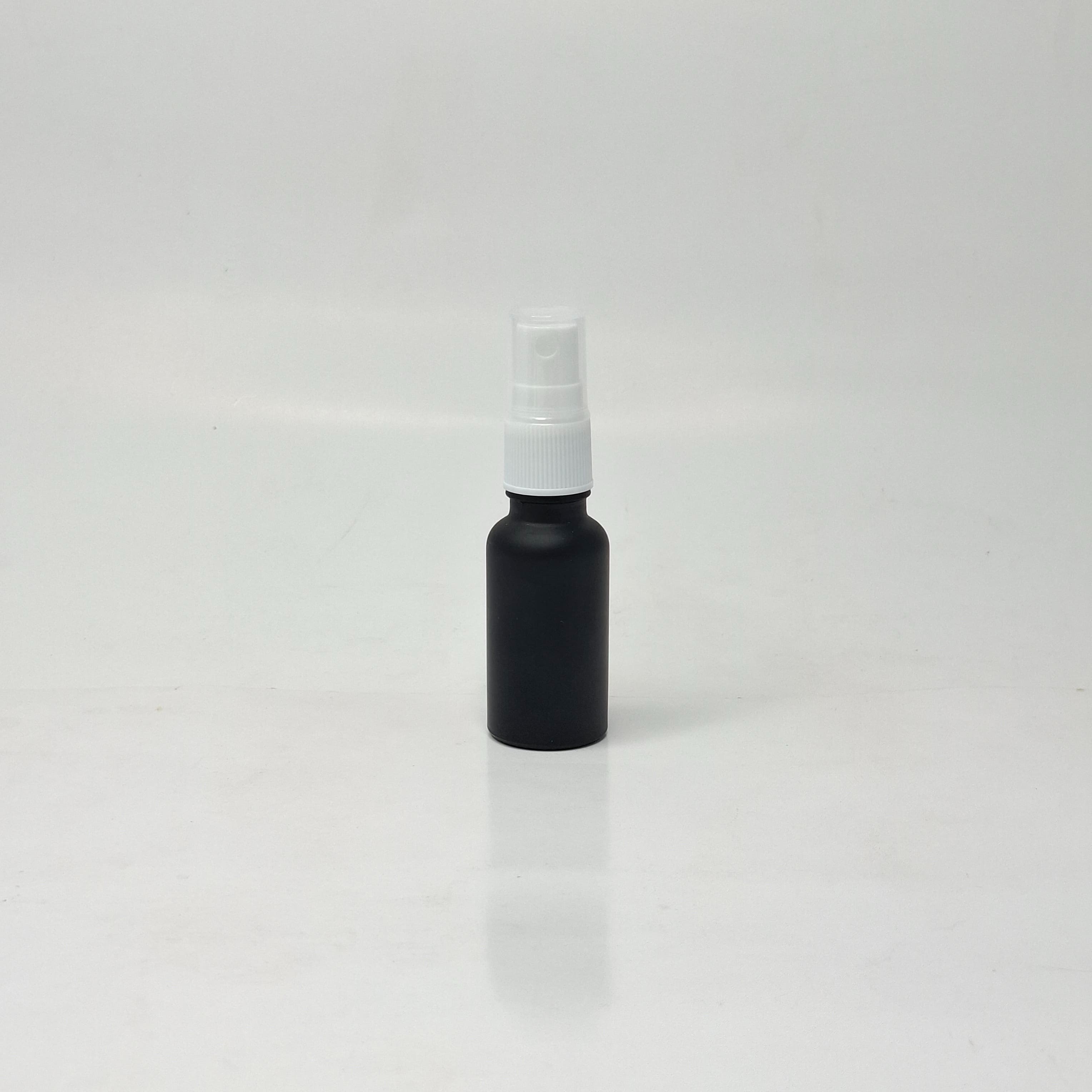 Main image of 20ml Black Glass Bottle -  White Spray