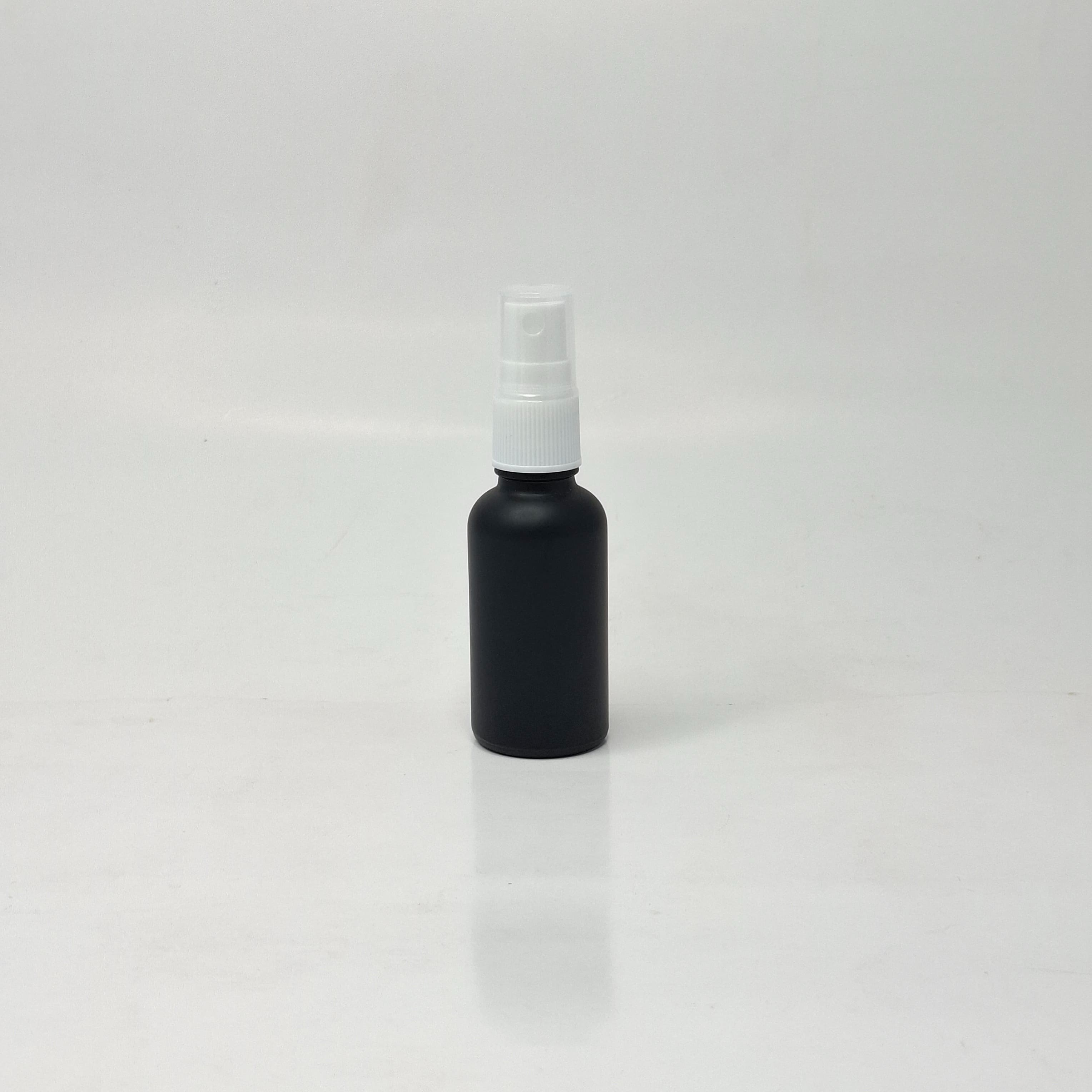 Main image of 30ml Black Glass Bottle - White Spray