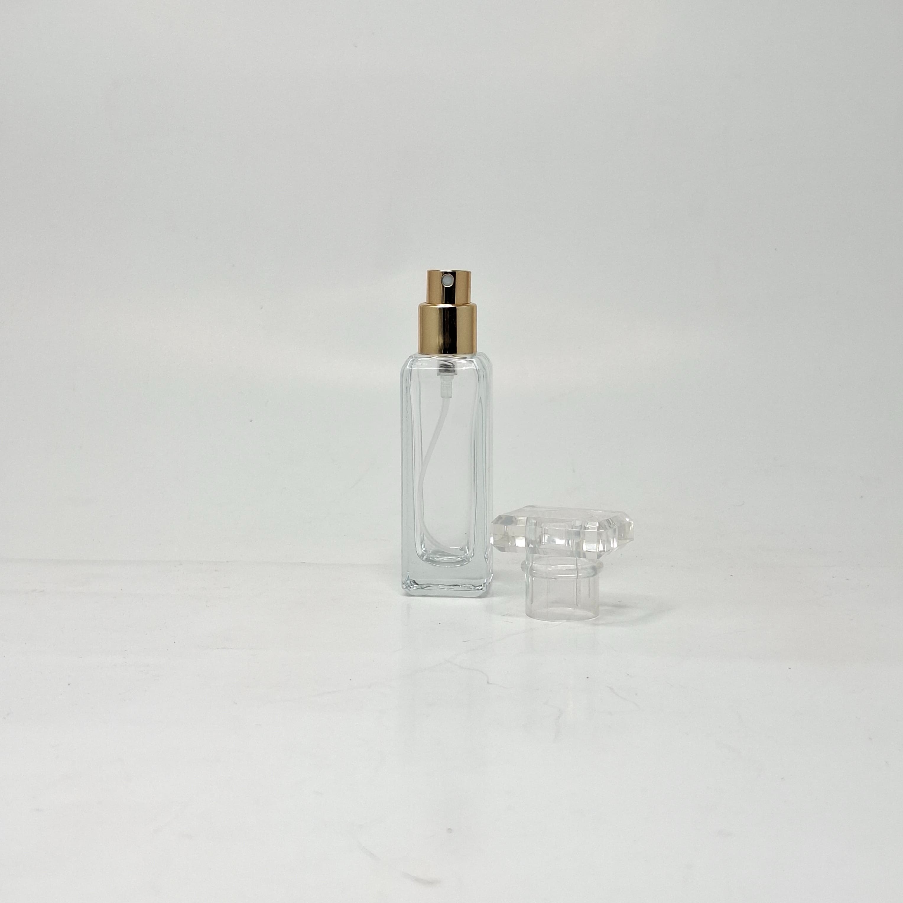 Thumbnail 2 of 20ml SQ Glass Perfume Bottle - Gold Spray 