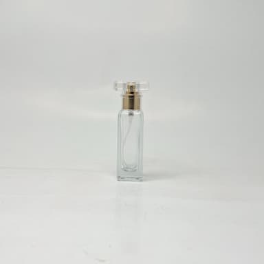 20ml SQ Glass Perfume Bottle - Gold Spray 