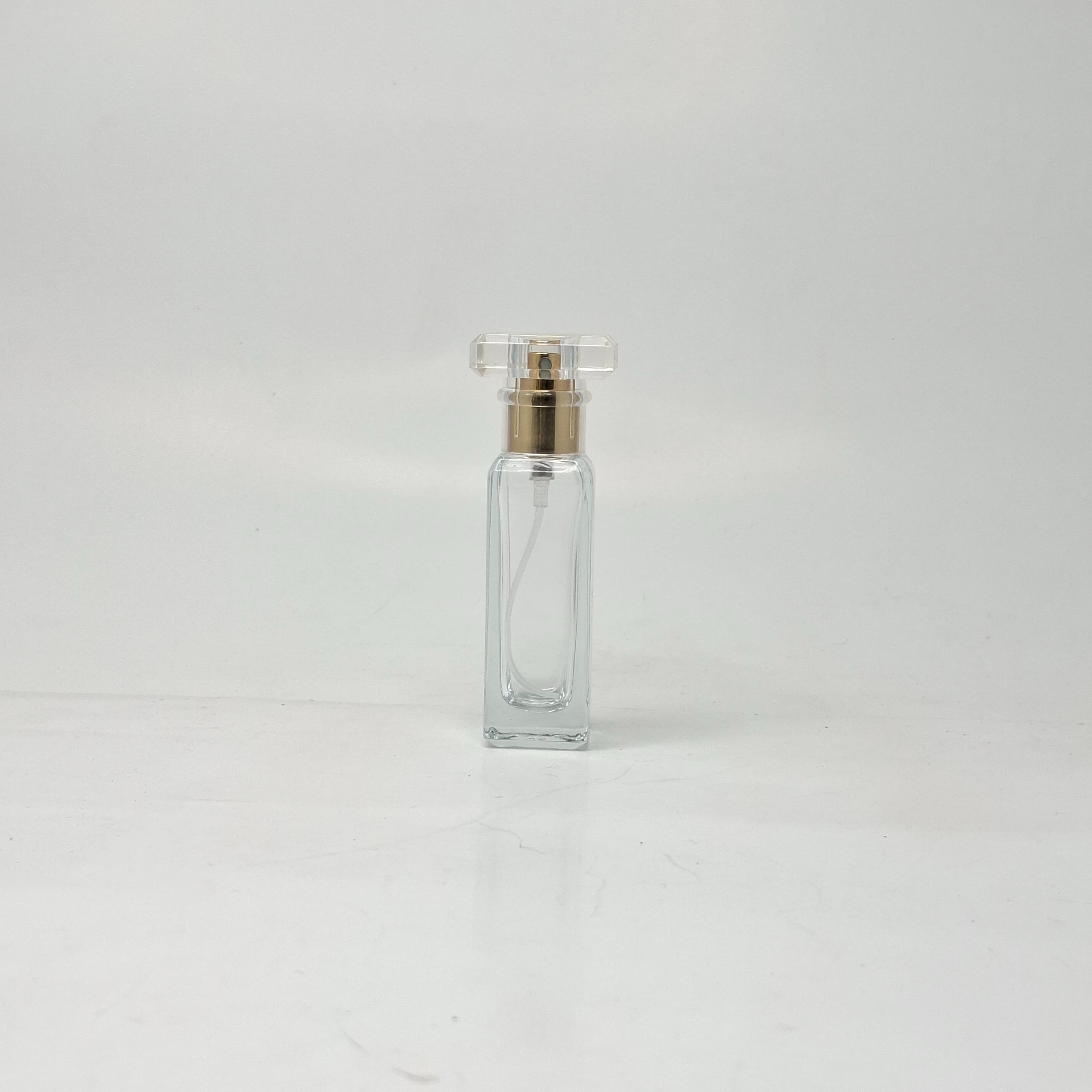 Main image of 20ml SQ Glass Perfume Bottle - Gold Spray 