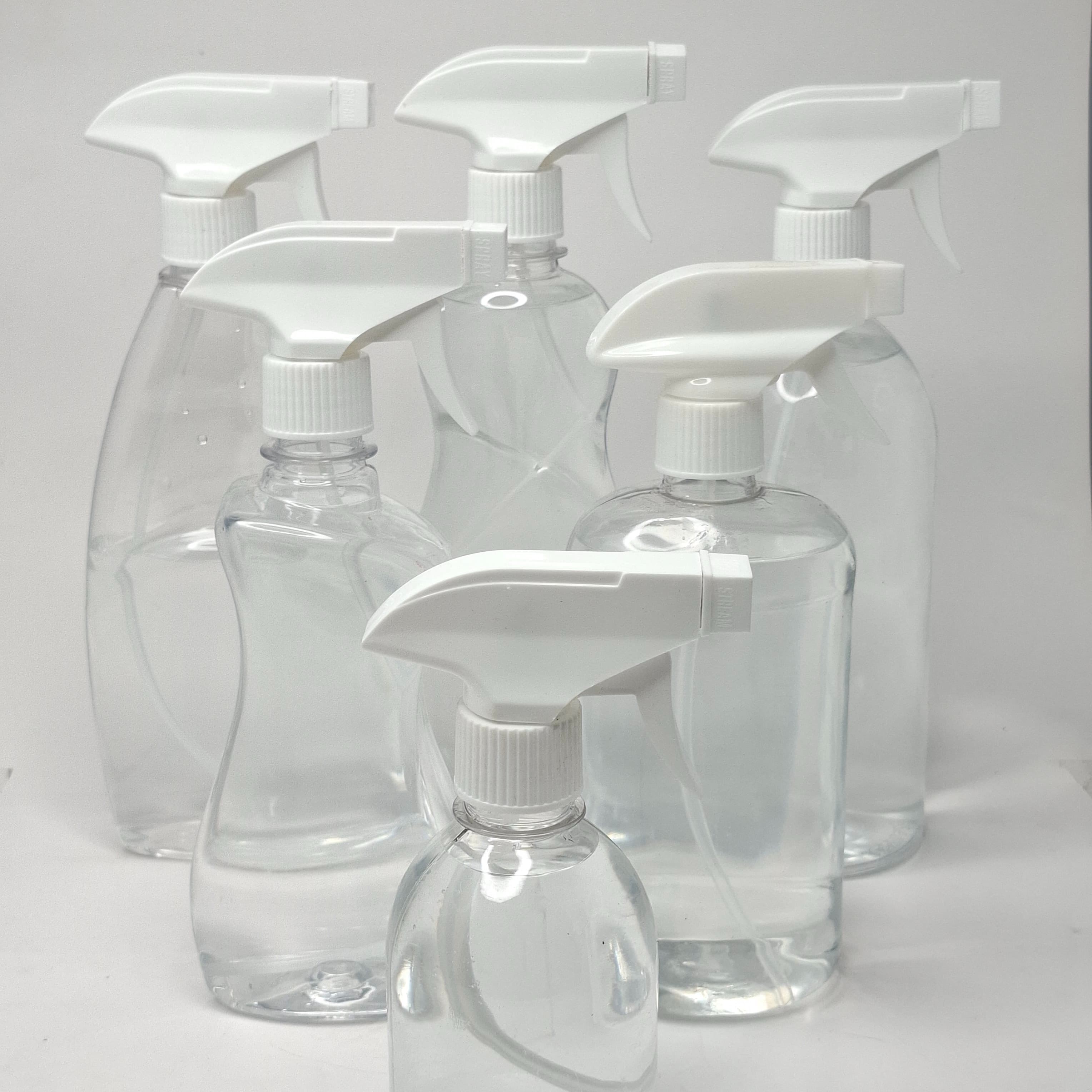 Main image of 200ml - 300ml Clear Bottles - Trigger Sprayer 