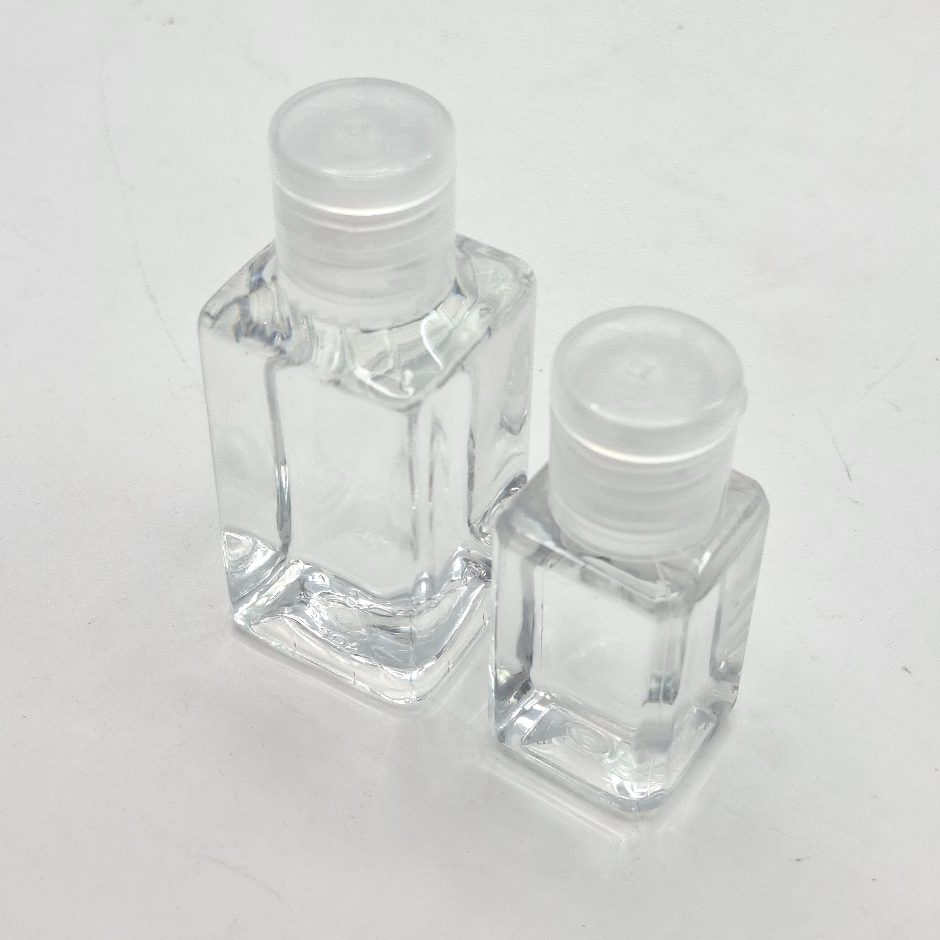 Thumbnail 2 of 30ml-50ml Square Bottle - Flip Top Lid  Clear
