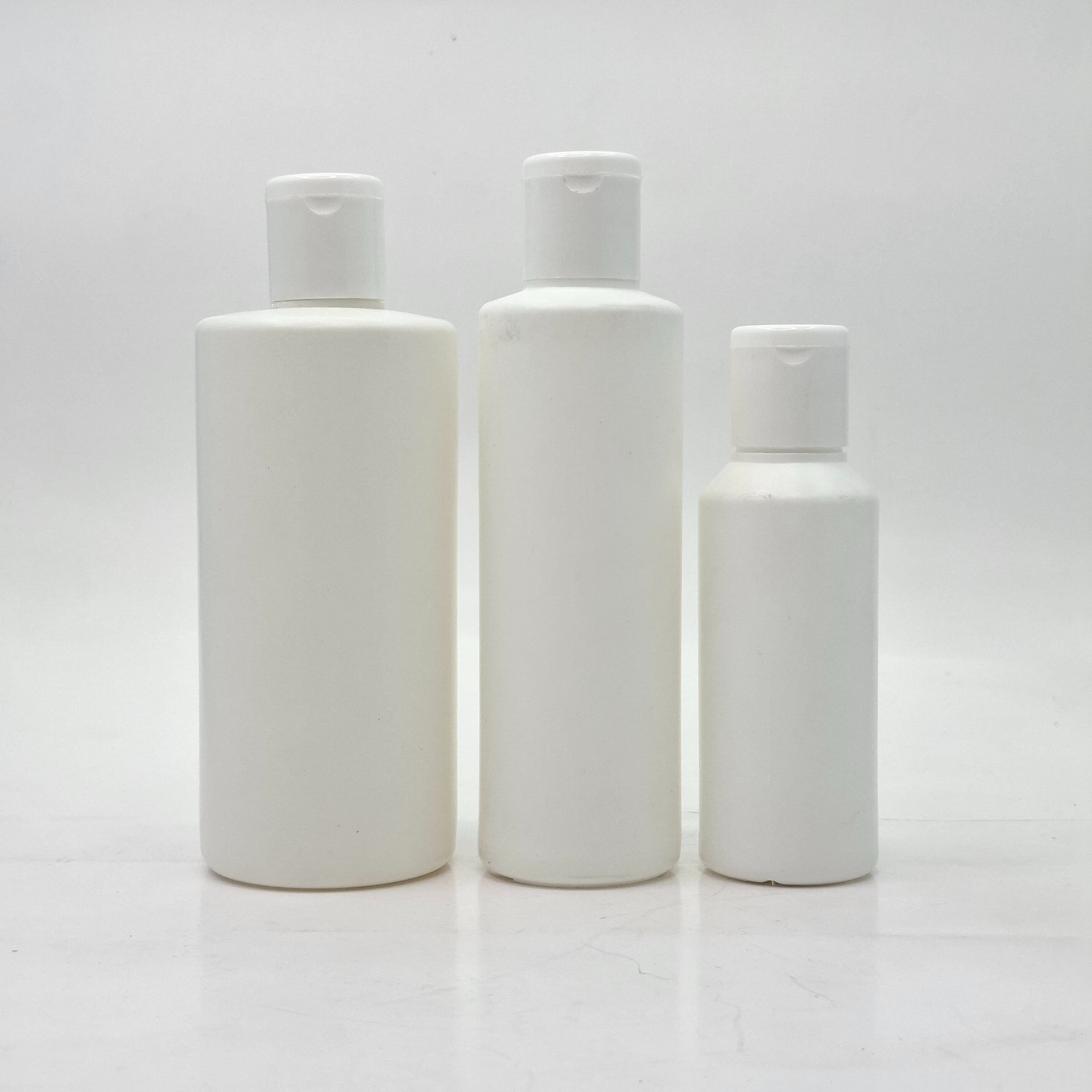Main image of White HDPE Bottle - Flip Top Lid White