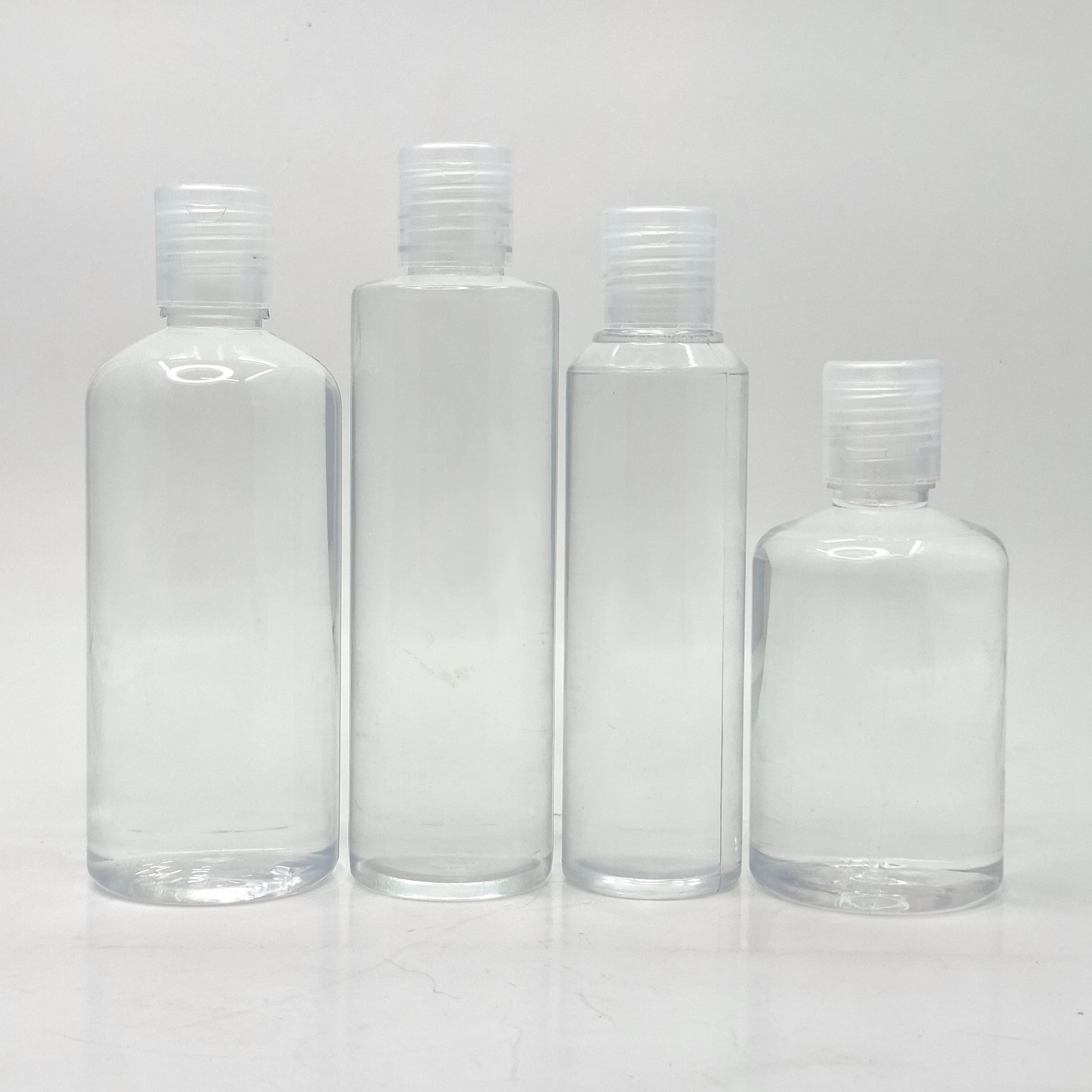 Main image of Clear Bottle - Flip Top Lid Clear