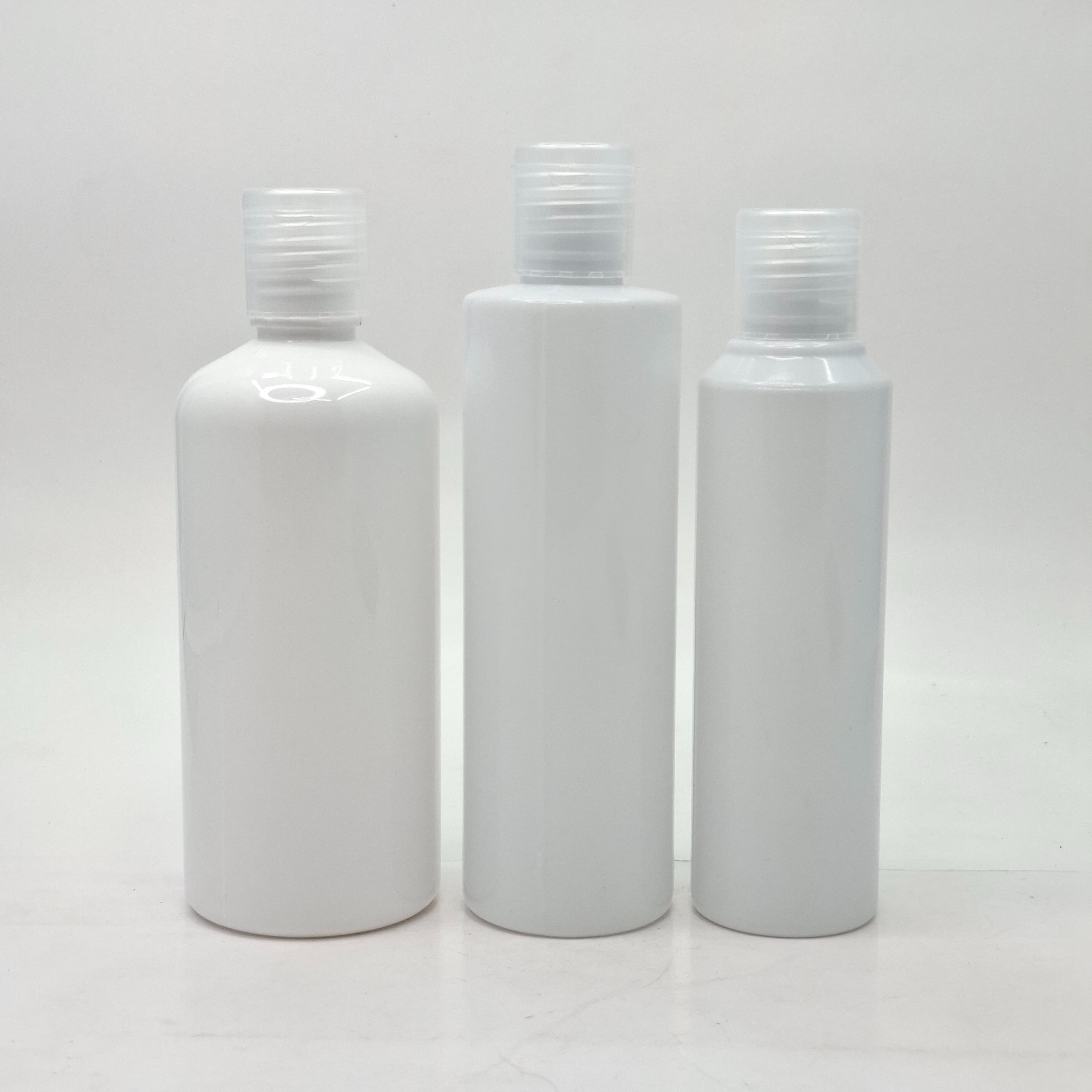 Main image of White Bottle -Flip Top Lid Clear