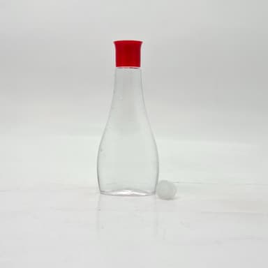 100ml Oil Bottle Clear - OIl Lid Clear
