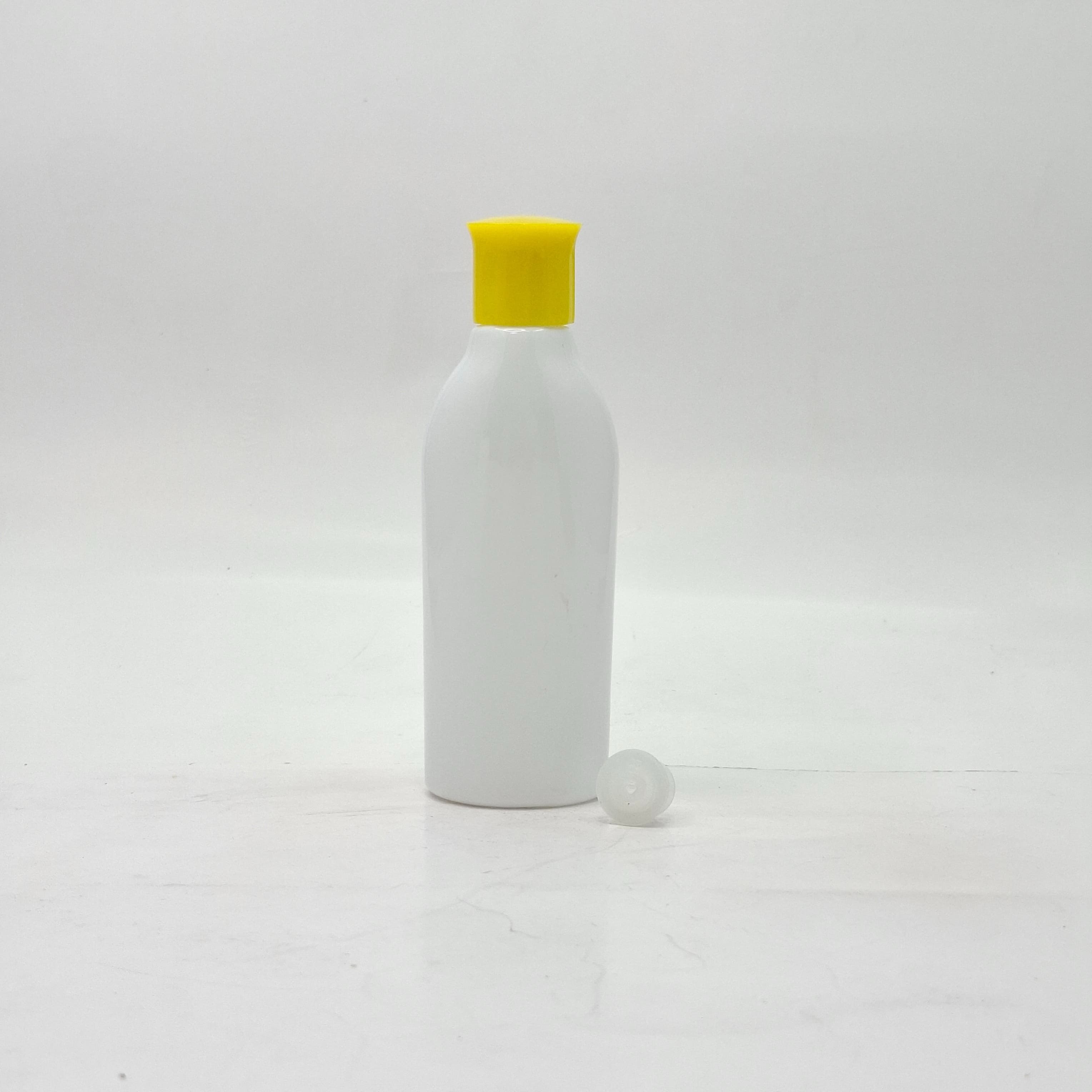 Main image of 100ml Reebon Bottle White - Oil Lid Yellow