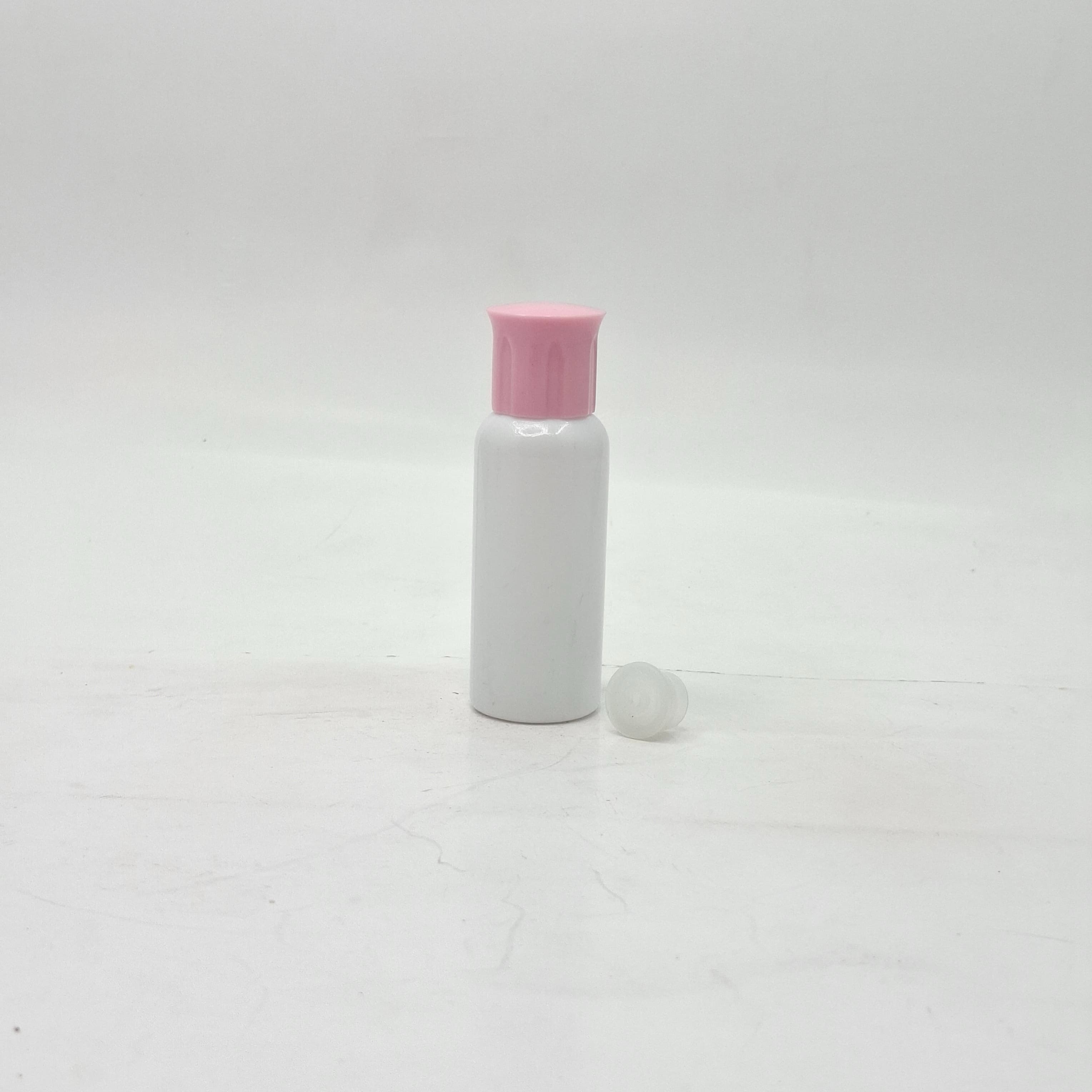 Thumbnail 2 of 50ml Reebon Bottle Clear - Oil Lid Pink