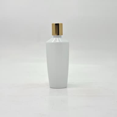 100ml Dr Rashel Bottle White - Press Lid Gold 