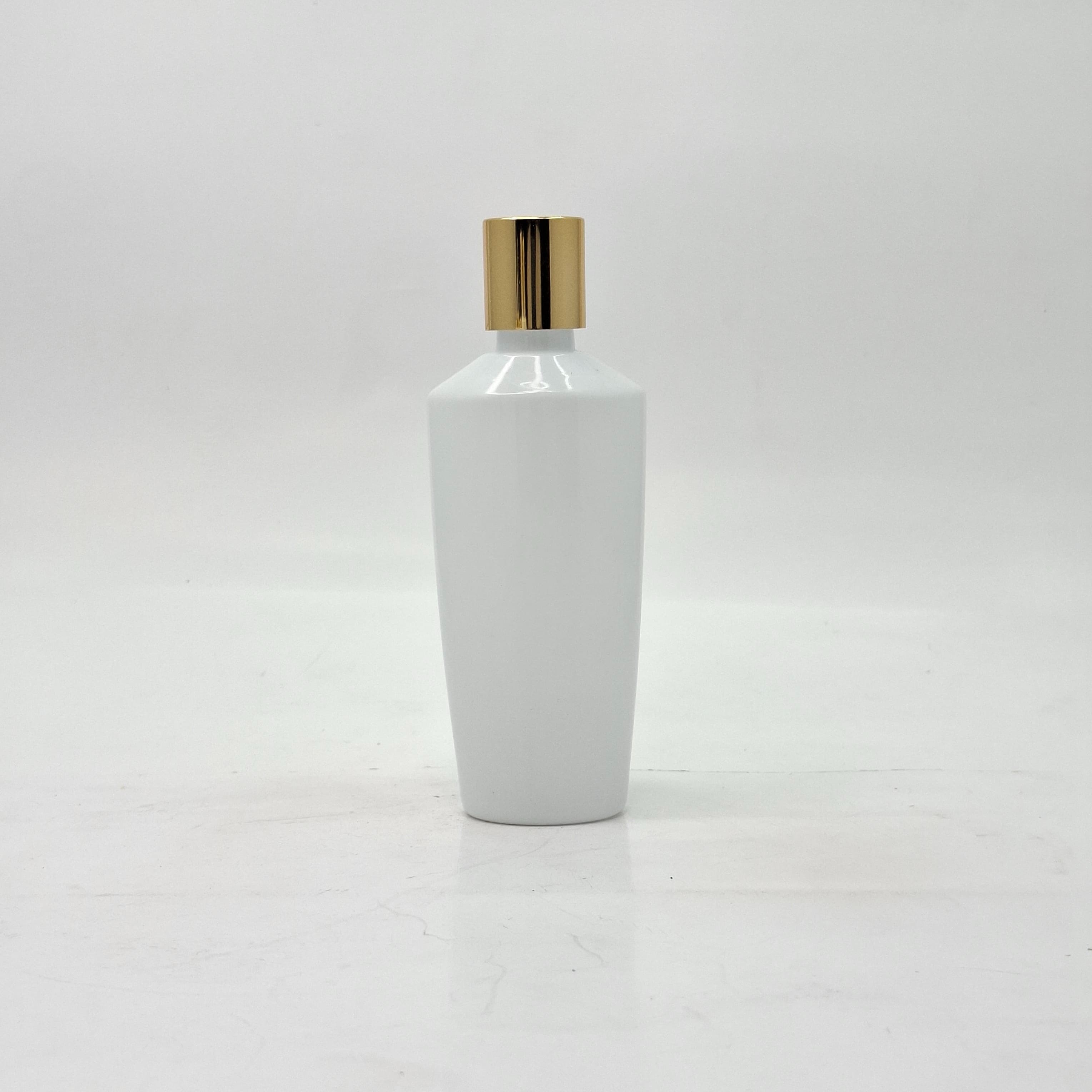 Main image of 100ml Dr Rashel Bottle White - Press Lid Gold 