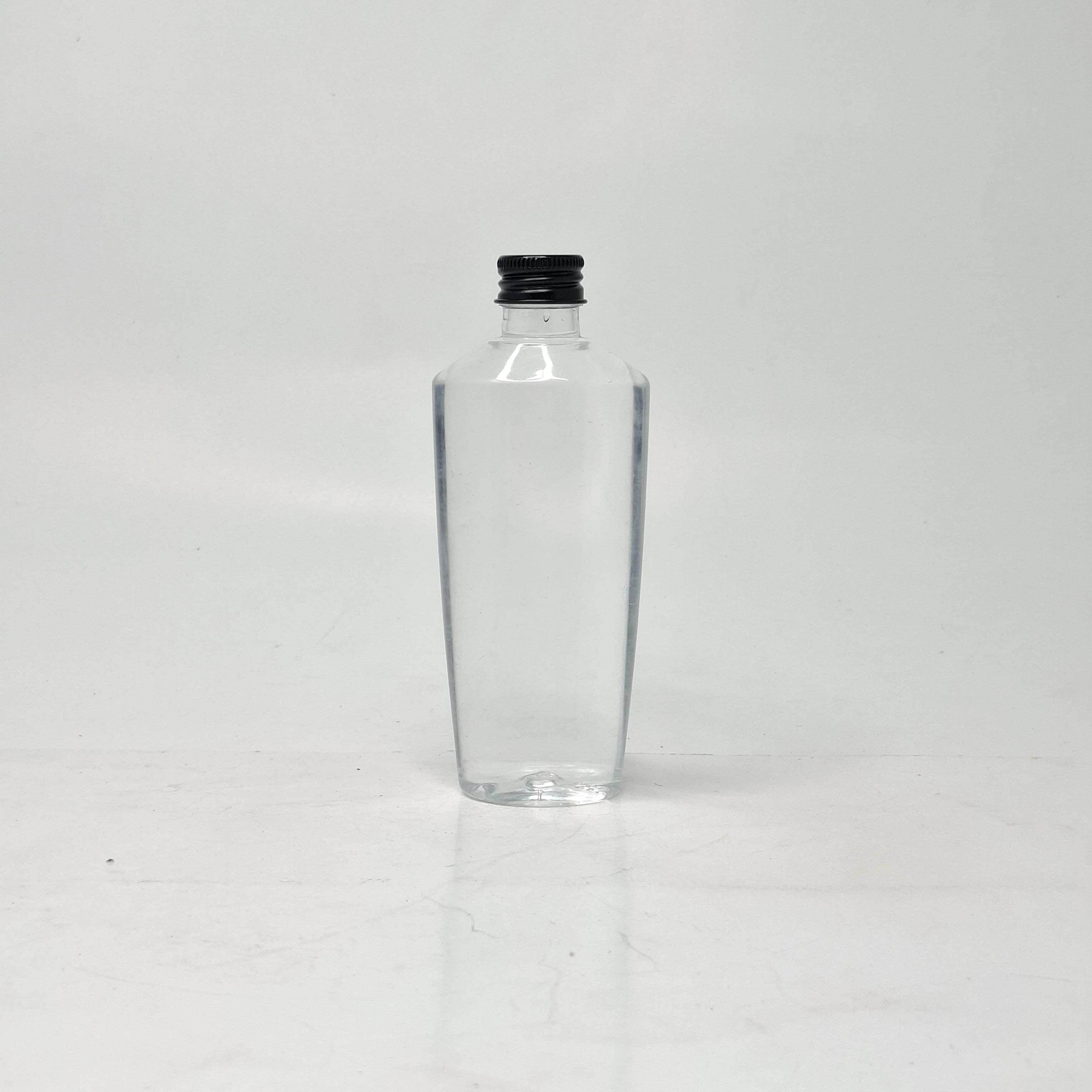 Main image of 100ml Dr Rashel Bottle Clear - Alu Cap Black