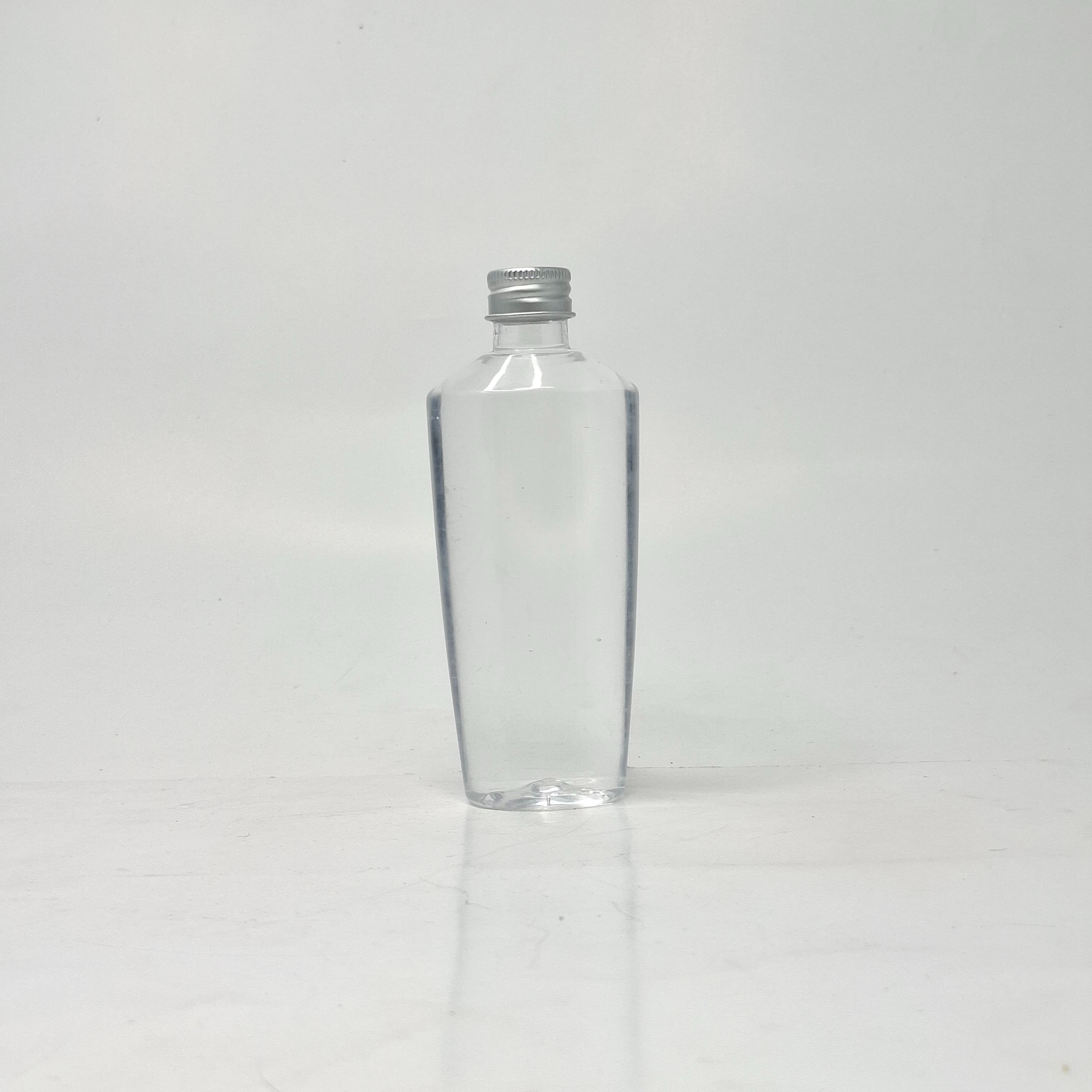 Main image of 100ml Dr Rashel Bottle Clear - Alu Cap Silver