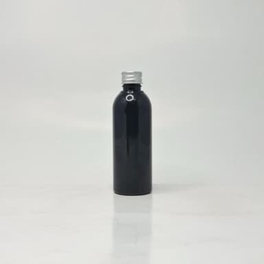 100ml Round Neck Bottle - Alu Cap Silver