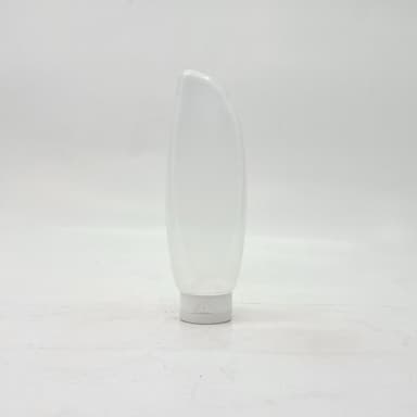 120 ml Clear Cream Tube - Flip Top Lid