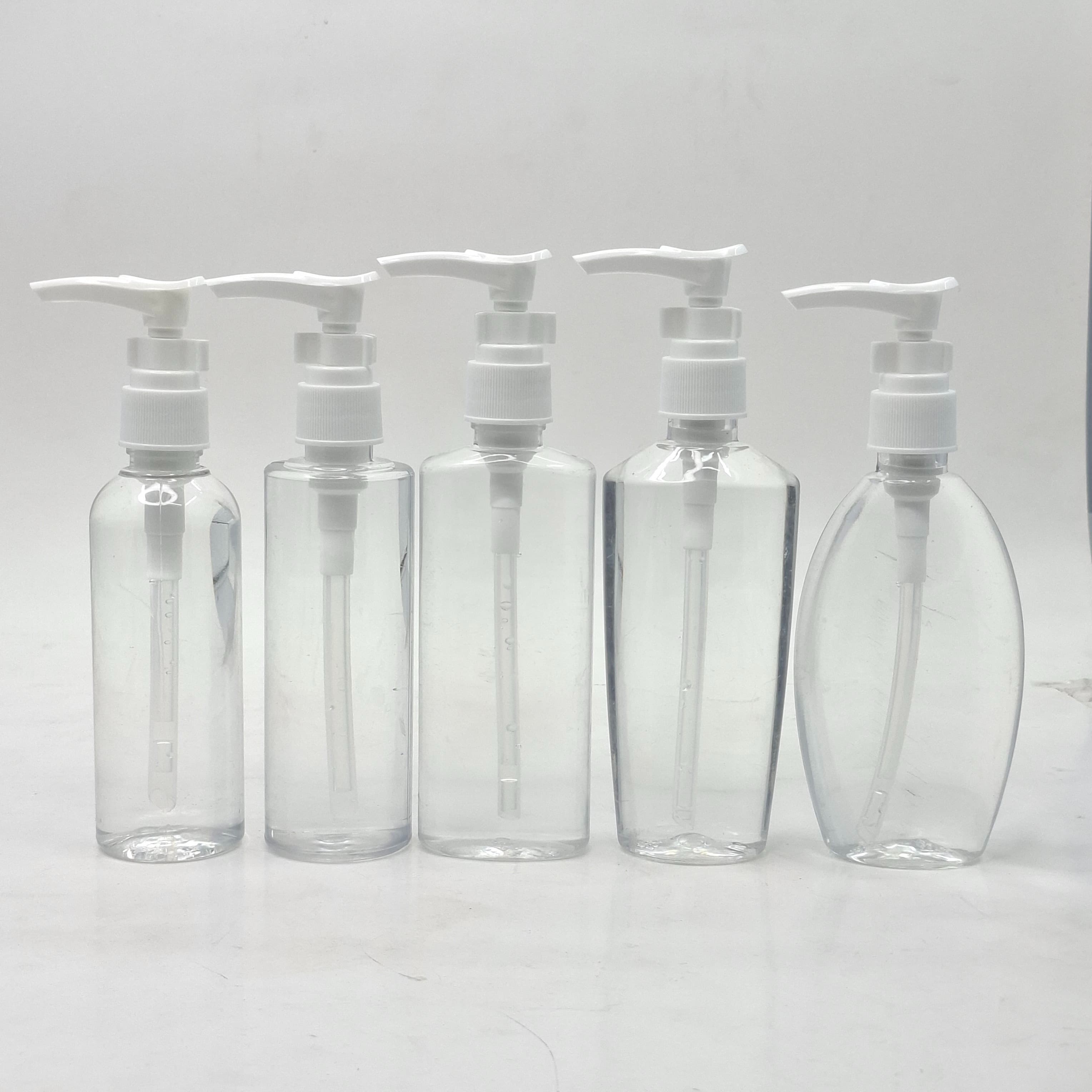 Main image of 100ml Clear Bottle-Clip Pump White