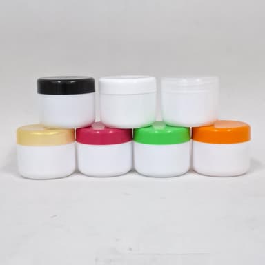 150ml Cream Jars - White