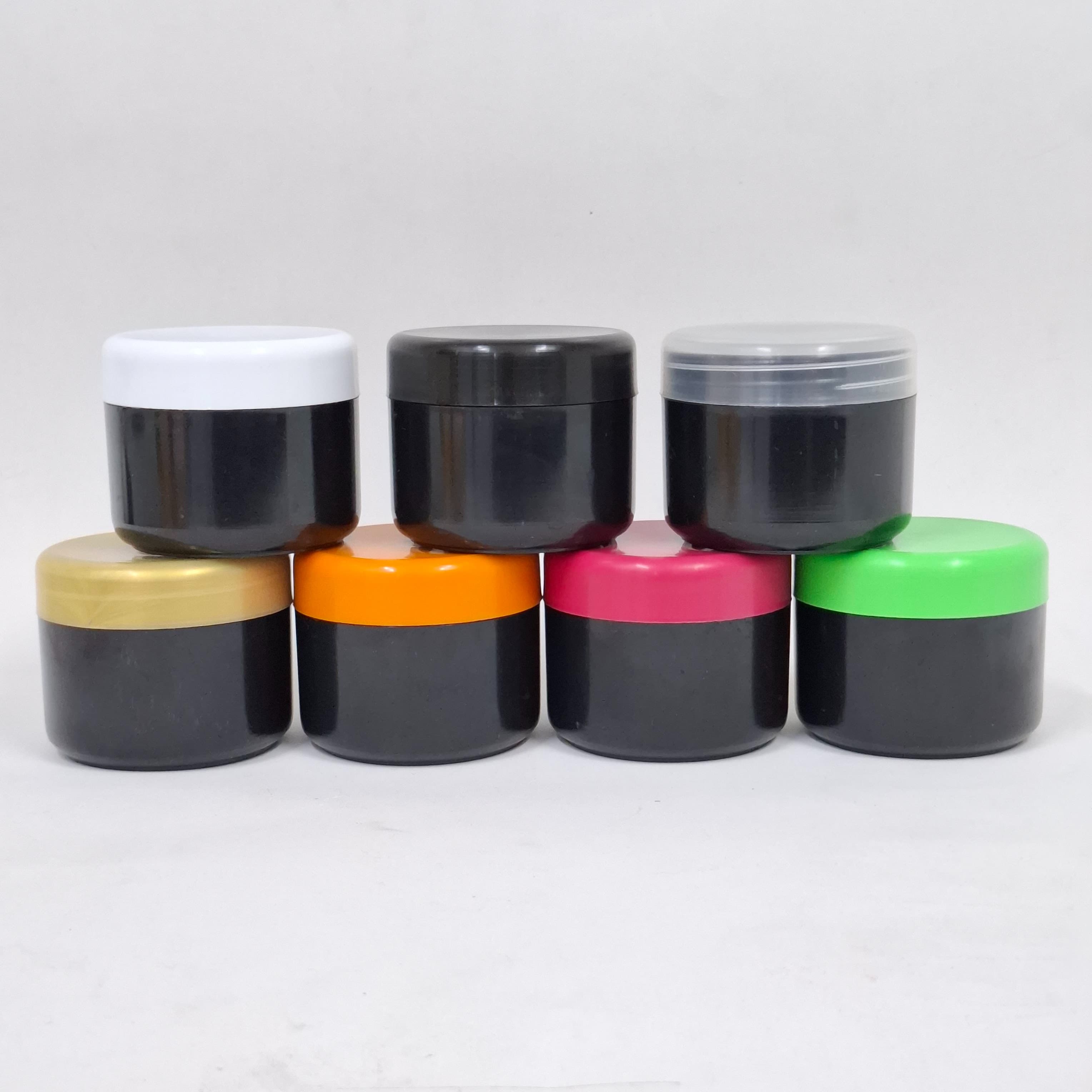 Main image of 150ml Cream Jars Black