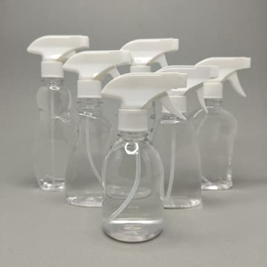 200ml - 300ml Clear Bottles - Trigger Sprayer 
