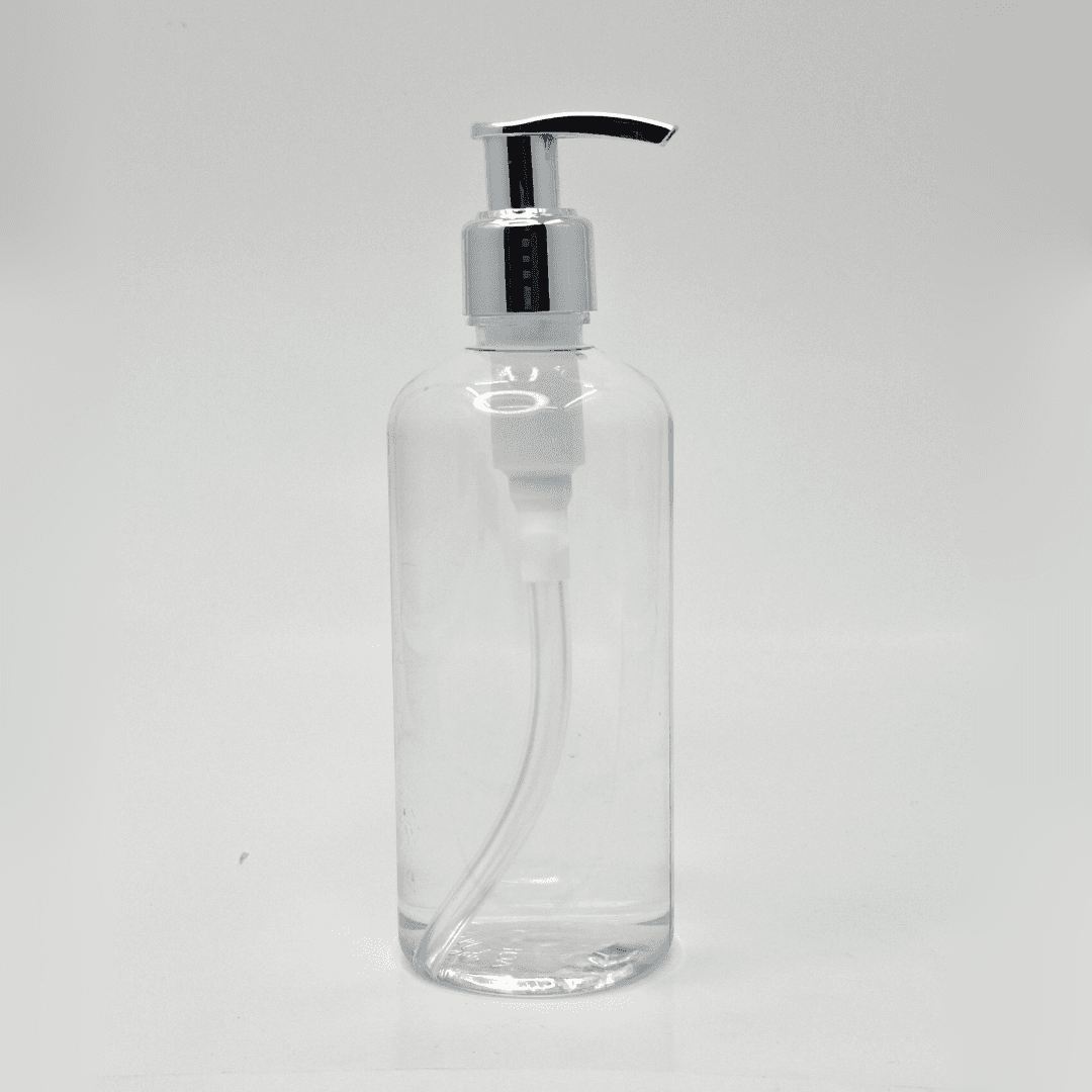 Main image of 300ml Round Bottle - Silver Pump