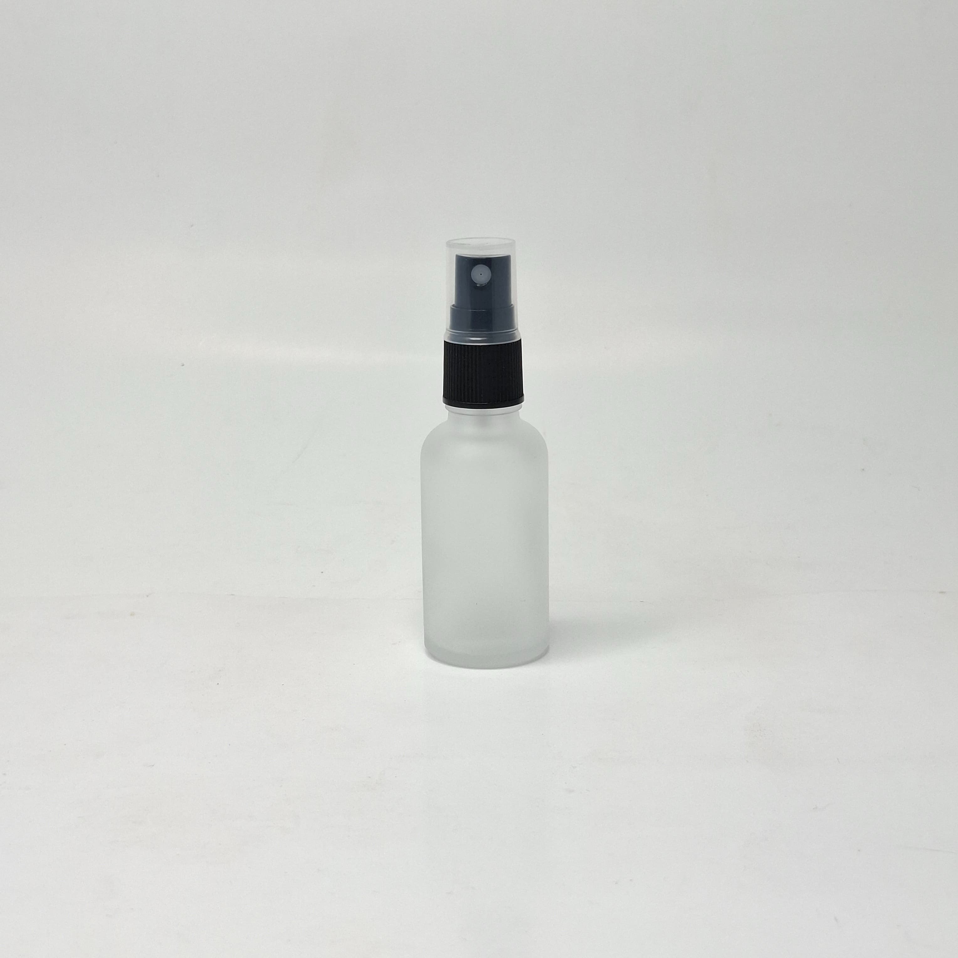 Main image of 30ml Frosted Glass Bottle - Black Spray