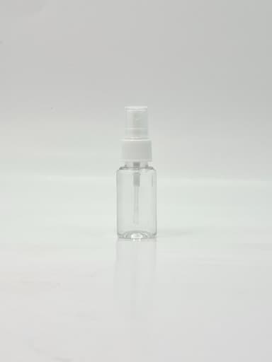 30ml Round Bottle - White Spray