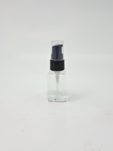 30ml SQ Bottle Clear - Black pump