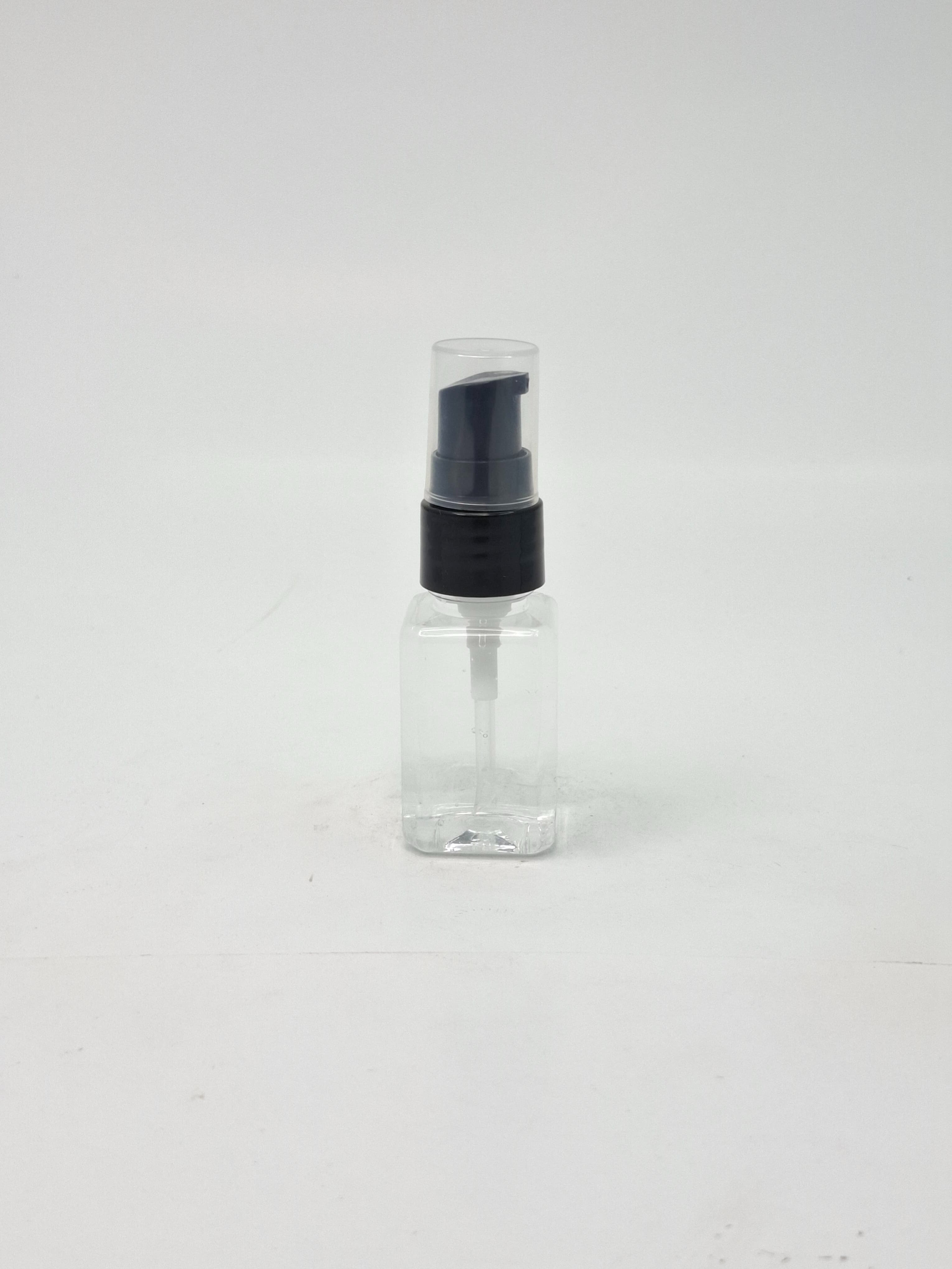 Main image of 30ml SQ Bottle Clear - Black pump
