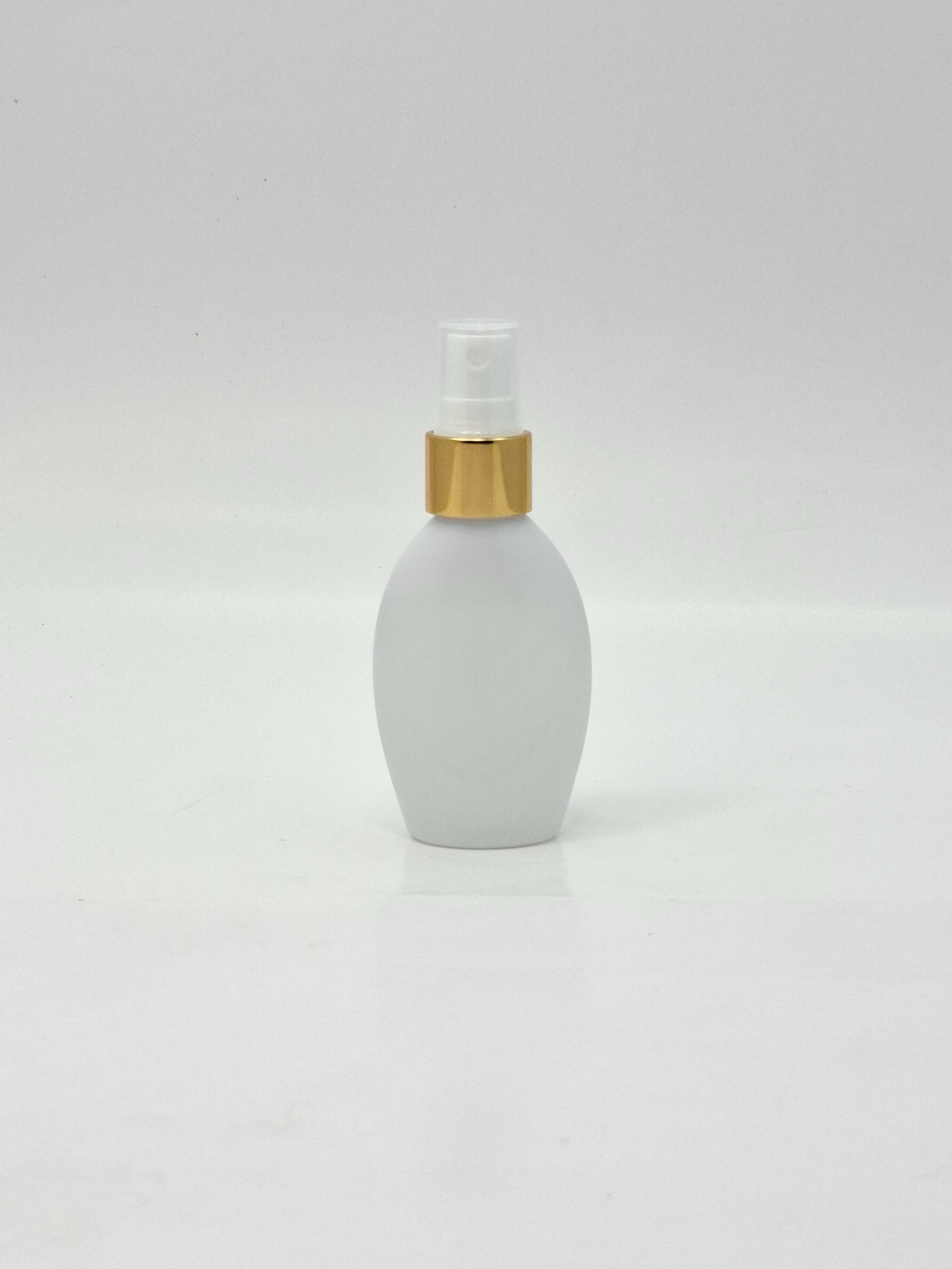 Main image of 50ml Body Lotion Bottle White - Gold Spray