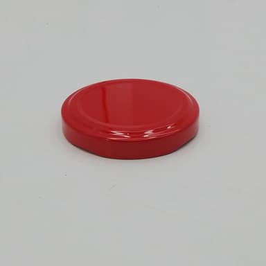 53mm Lug Caps - Plain Red