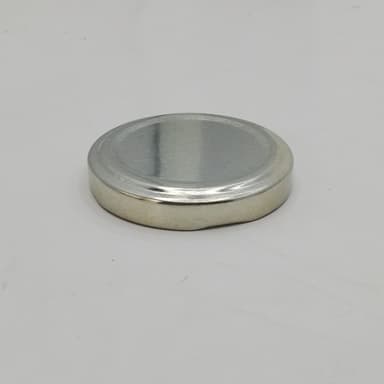 53mm Lug Caps - Plain Silver
