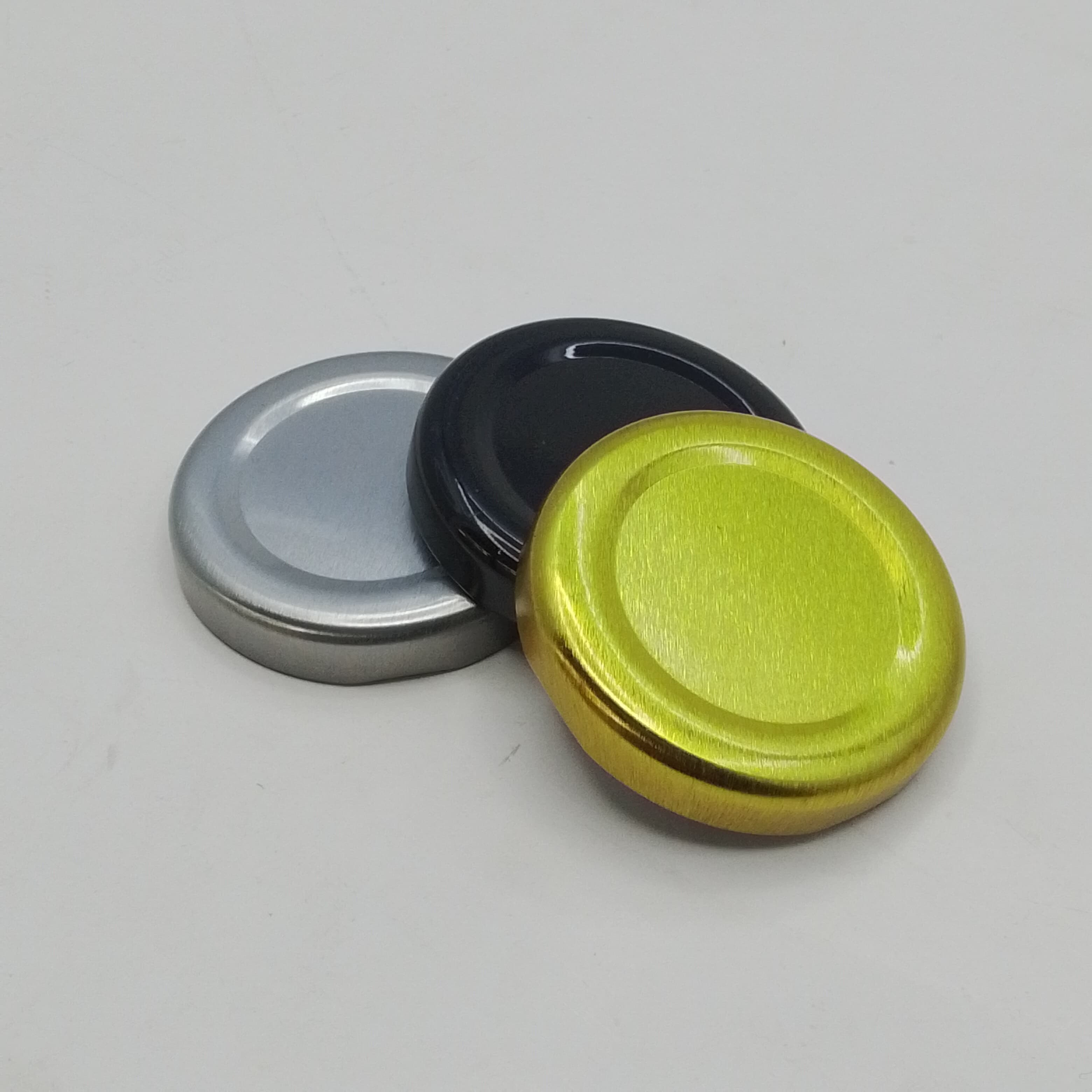 Thumbnail 2 of 43mm Lug Caps - Plain Silver