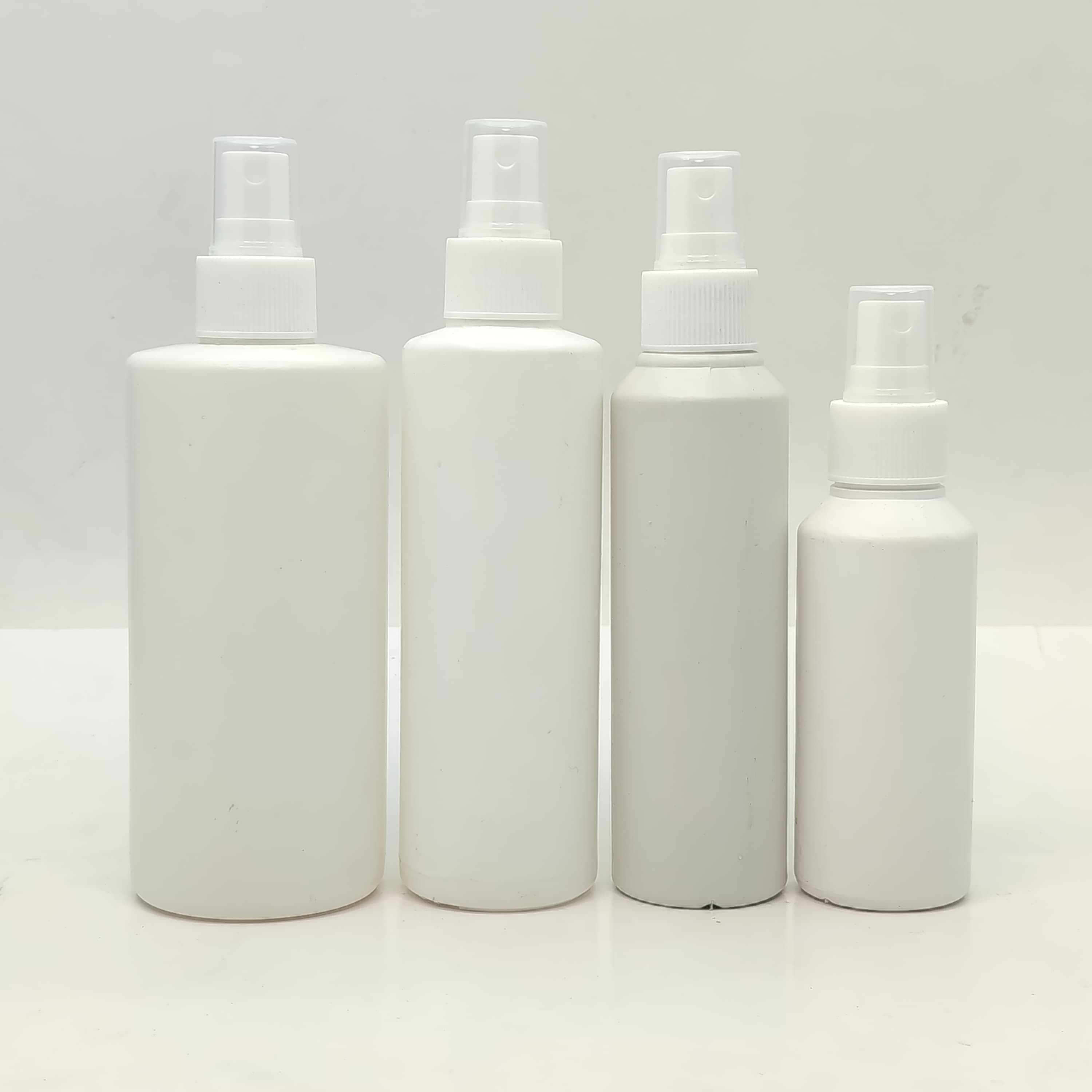 Main image of 100ml-340ml HDPE White Bottle - White spray