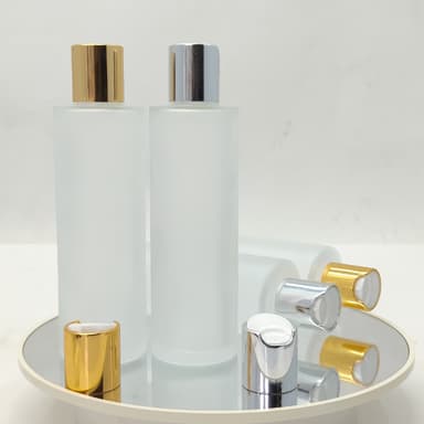 100 ml Frosted Glass Bottle - Press Cap