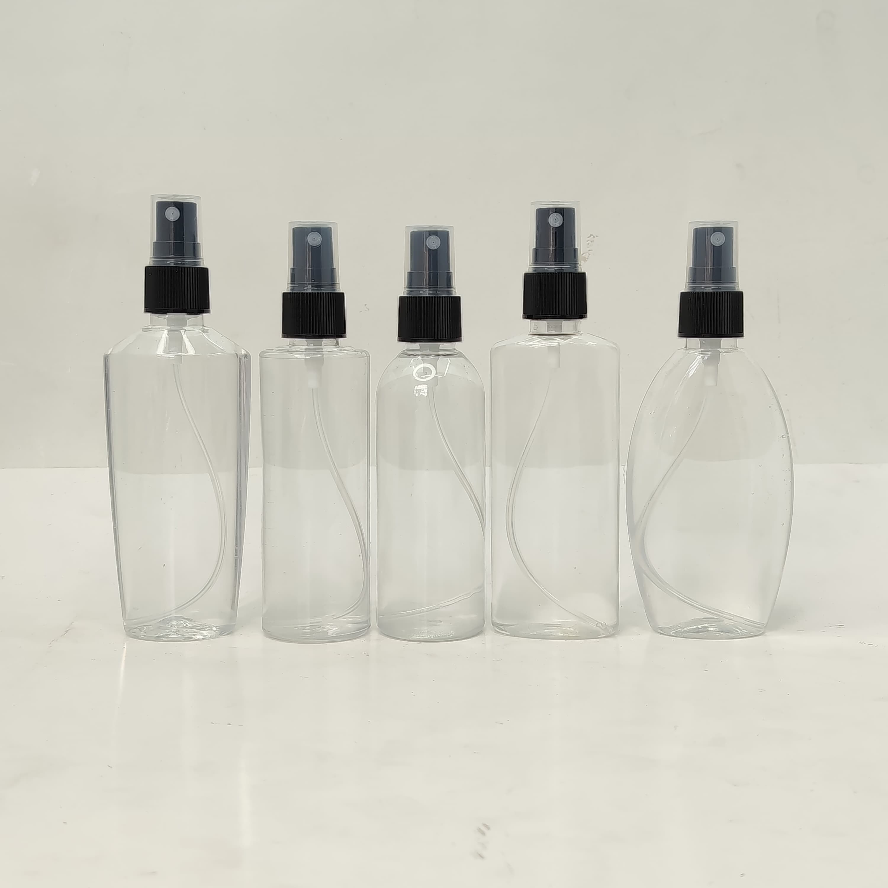 Main image of 100ml Clear Bottle - Black Sprayer