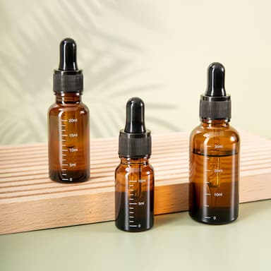 Amber Serum Bottles