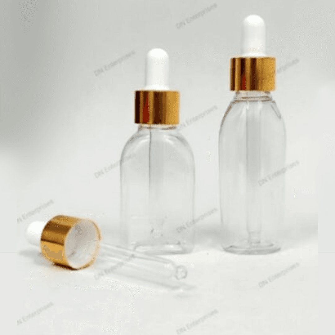 Thumbnail 4 of 30ml Clear Bottle - Silver / White