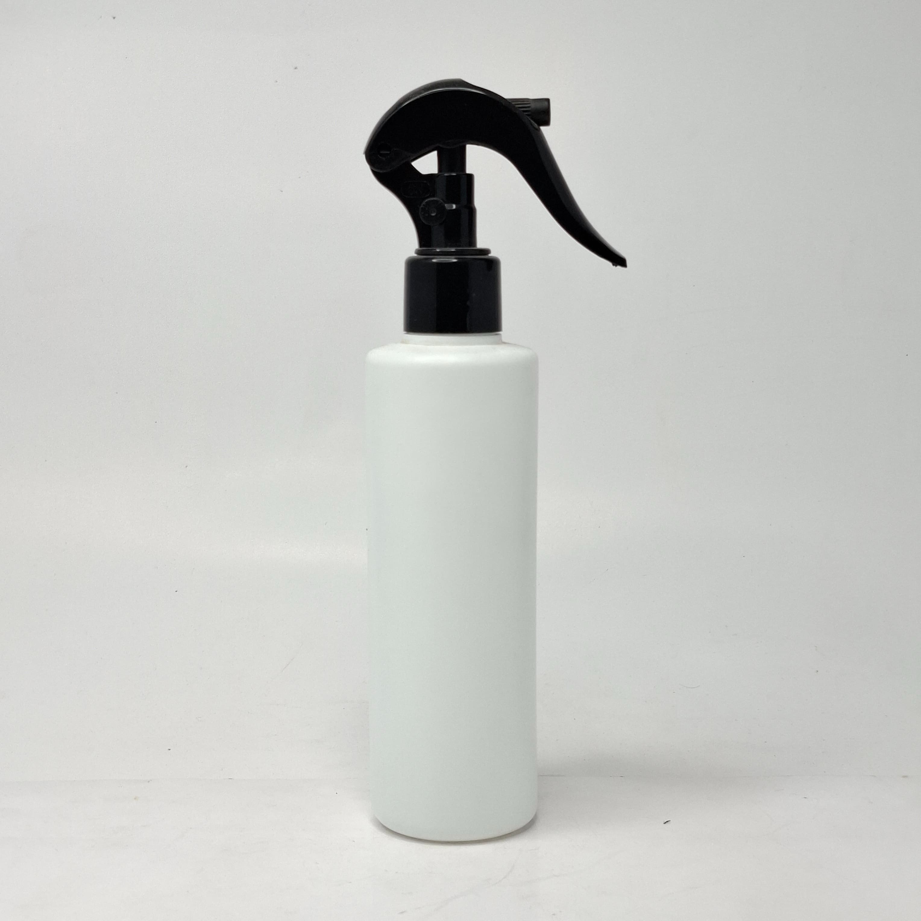 Main image of 200ml HDPE Bottle White - 24mm Mini Trigger Black Spray